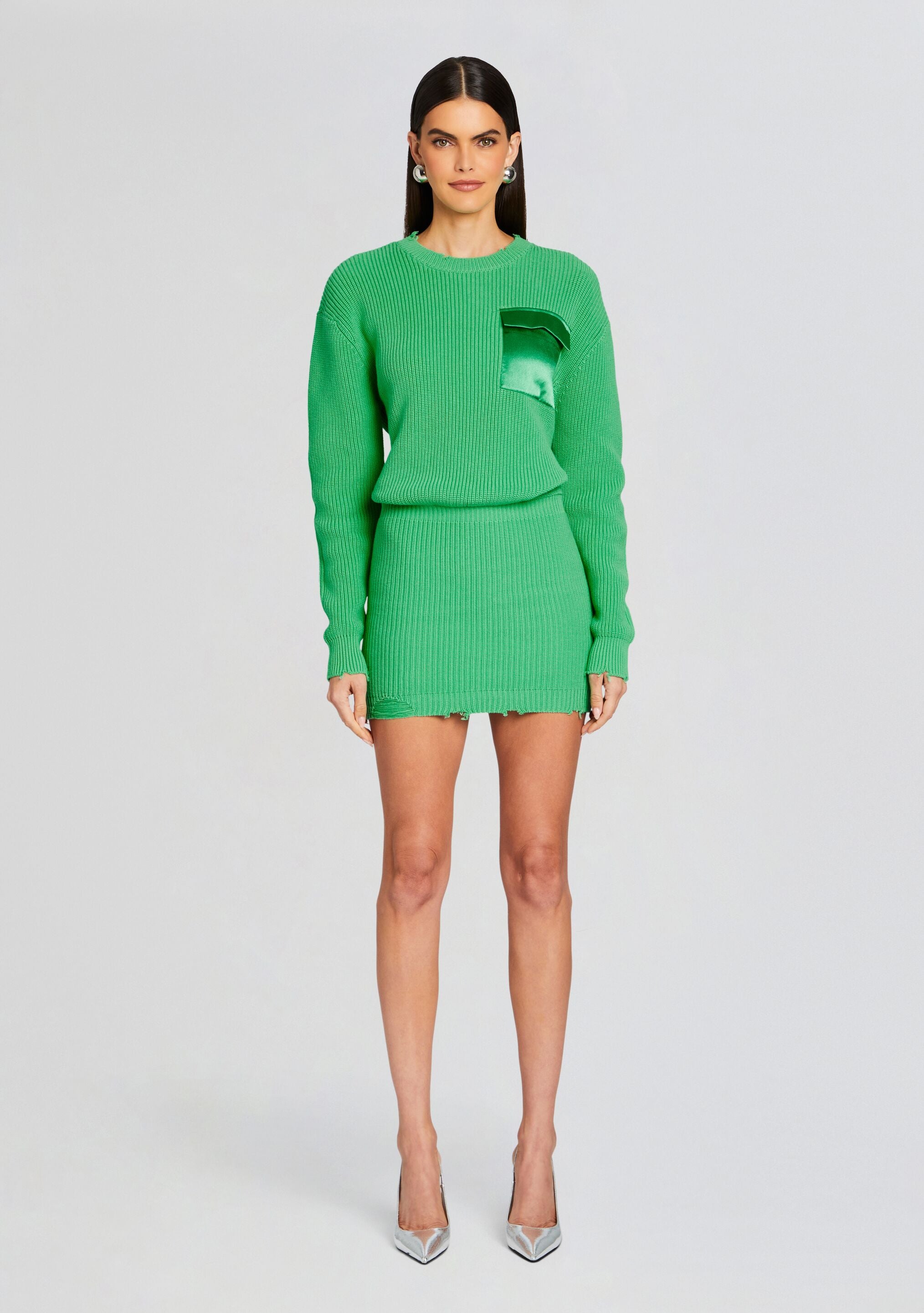 Daniella Sweater Dress-Stylulu