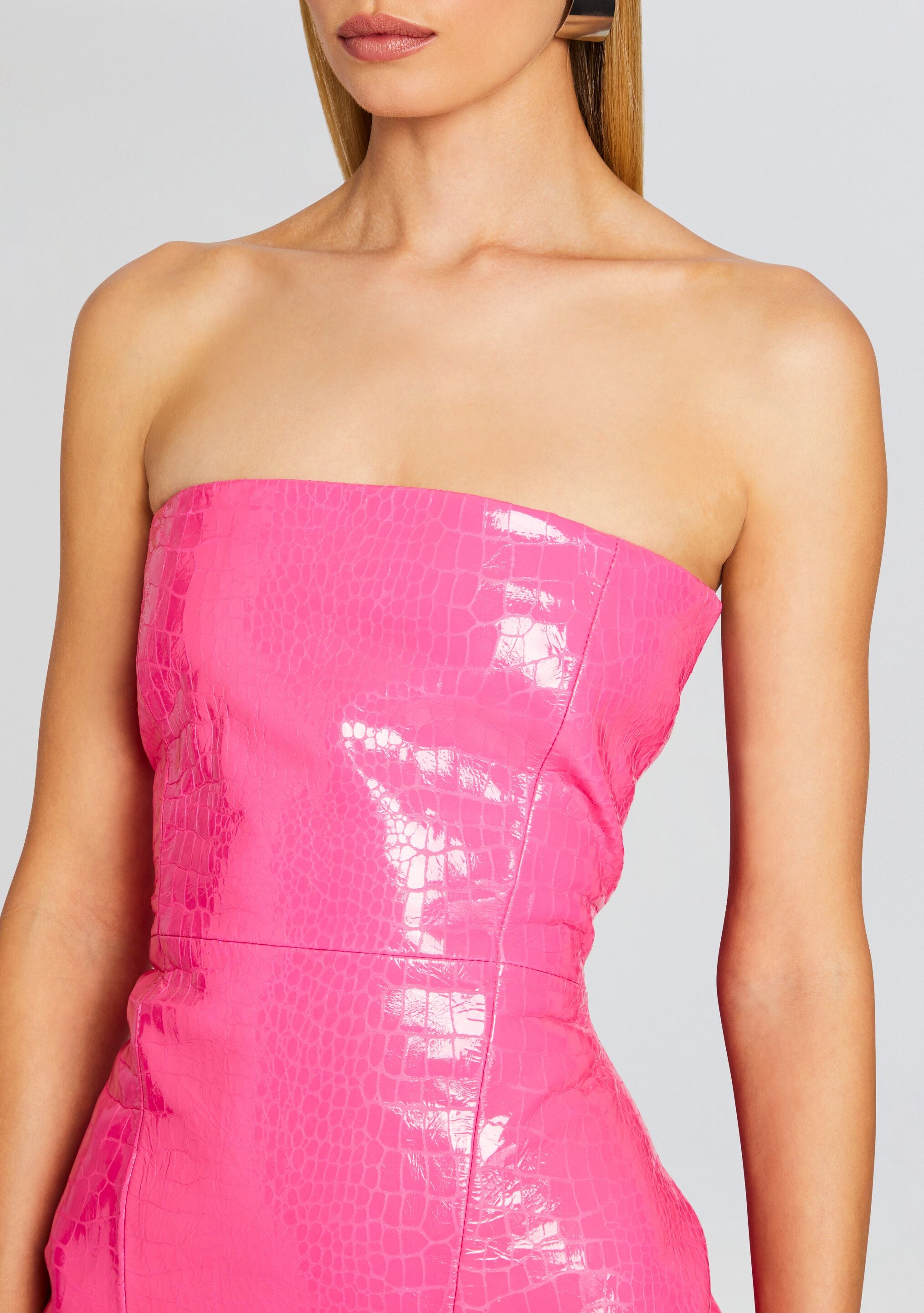 Kimora Leather Dress-Stylulu