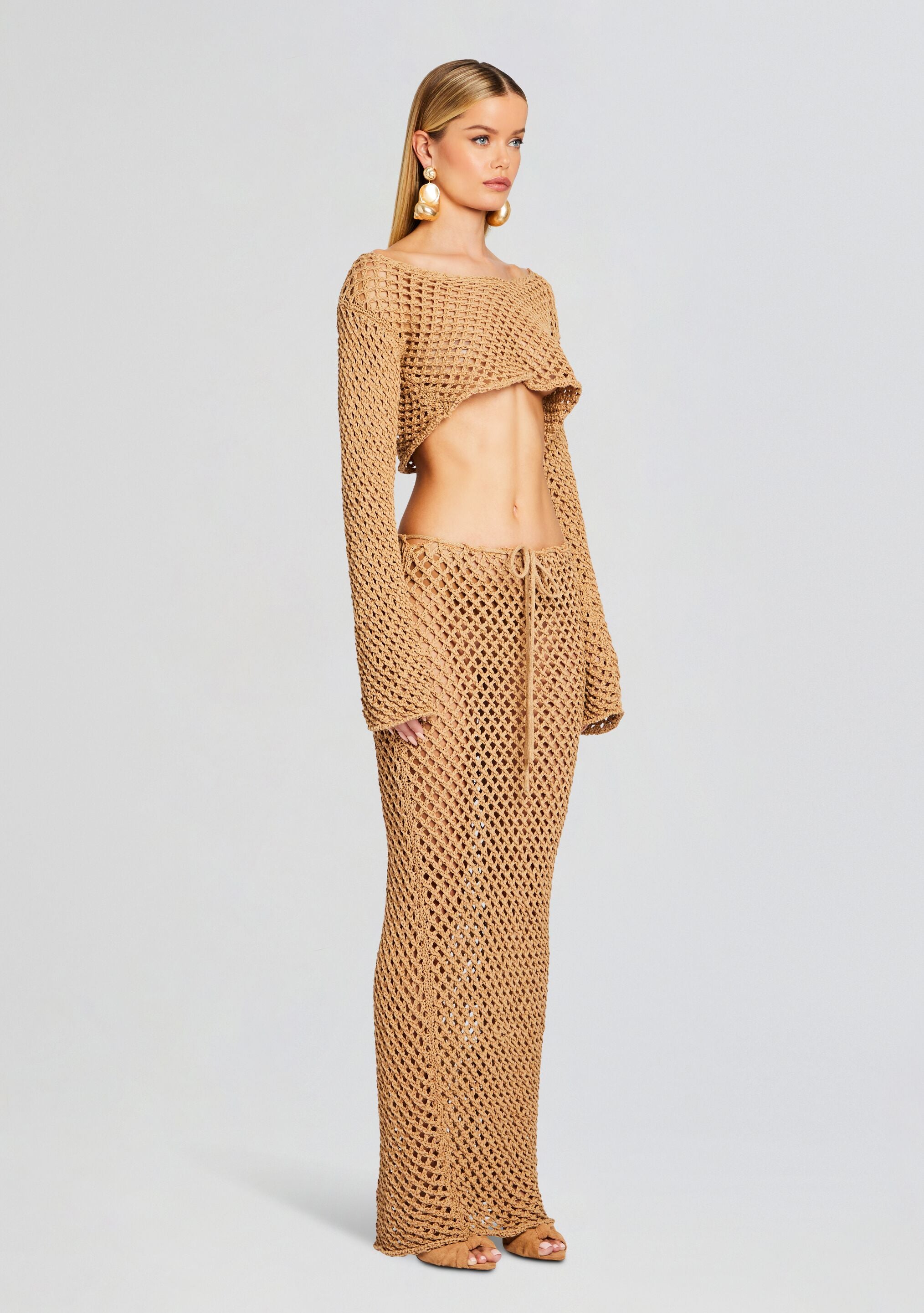 Magen Knitted Skirt-Stylulu