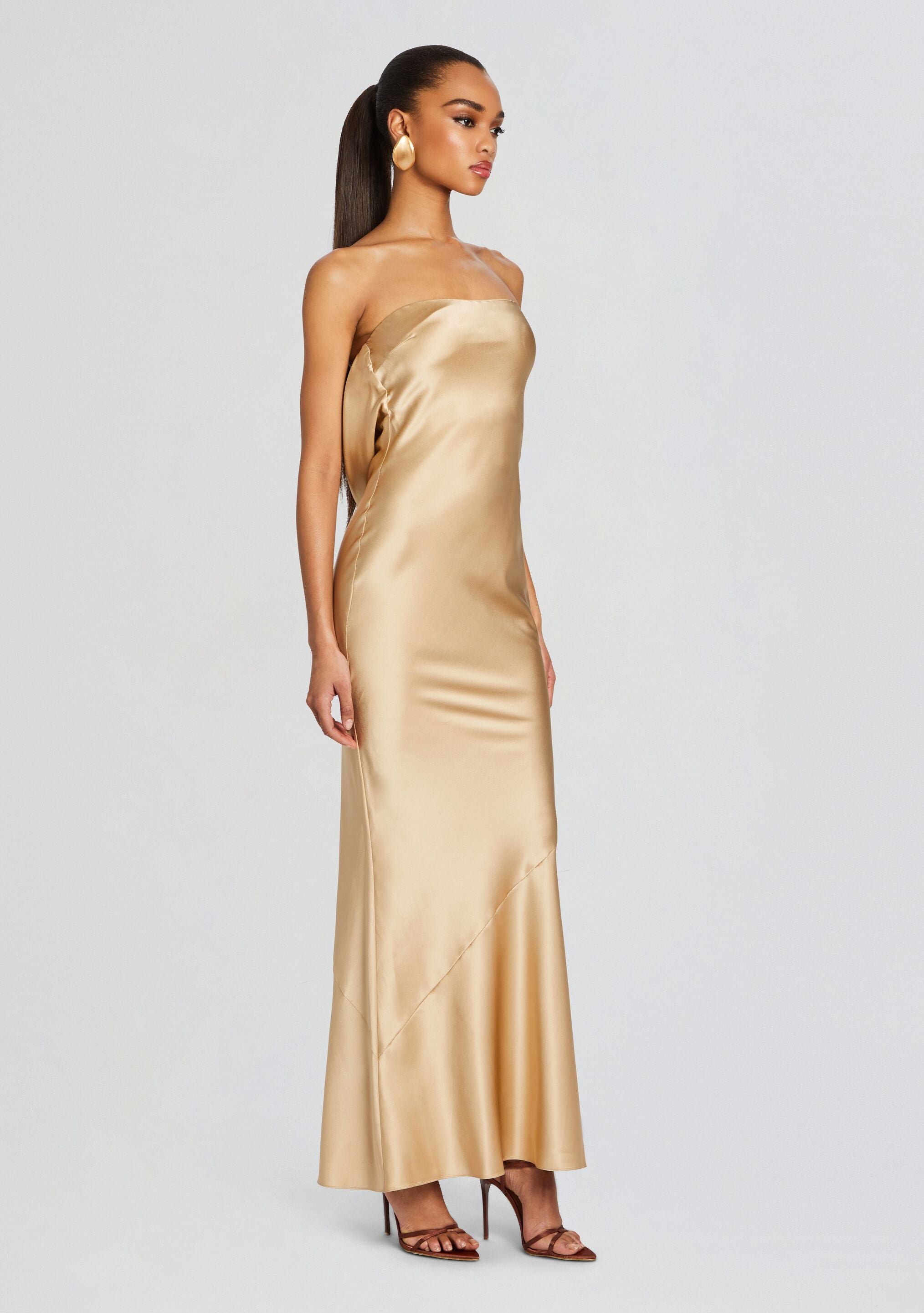 Keaton Silk Dress-Stylulu