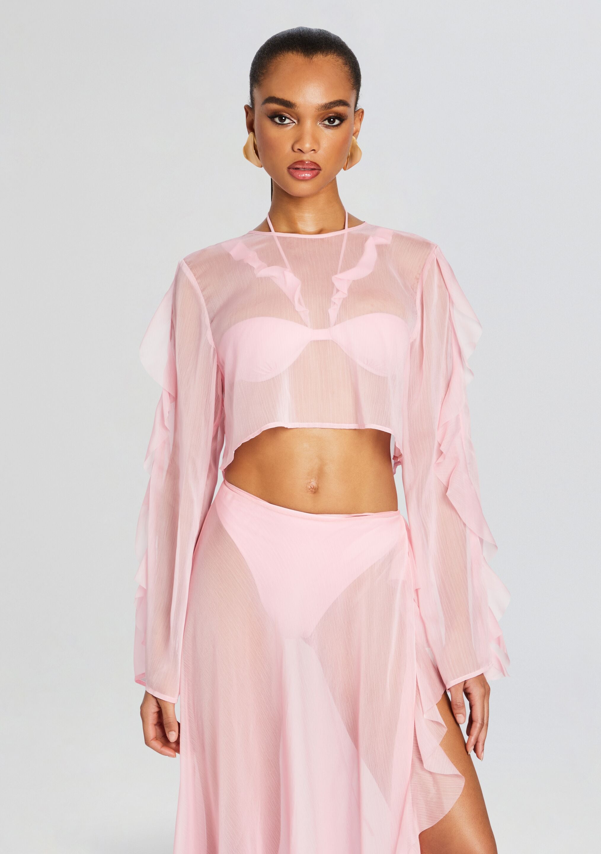 Thoma Cropped Shirt-Stylulu