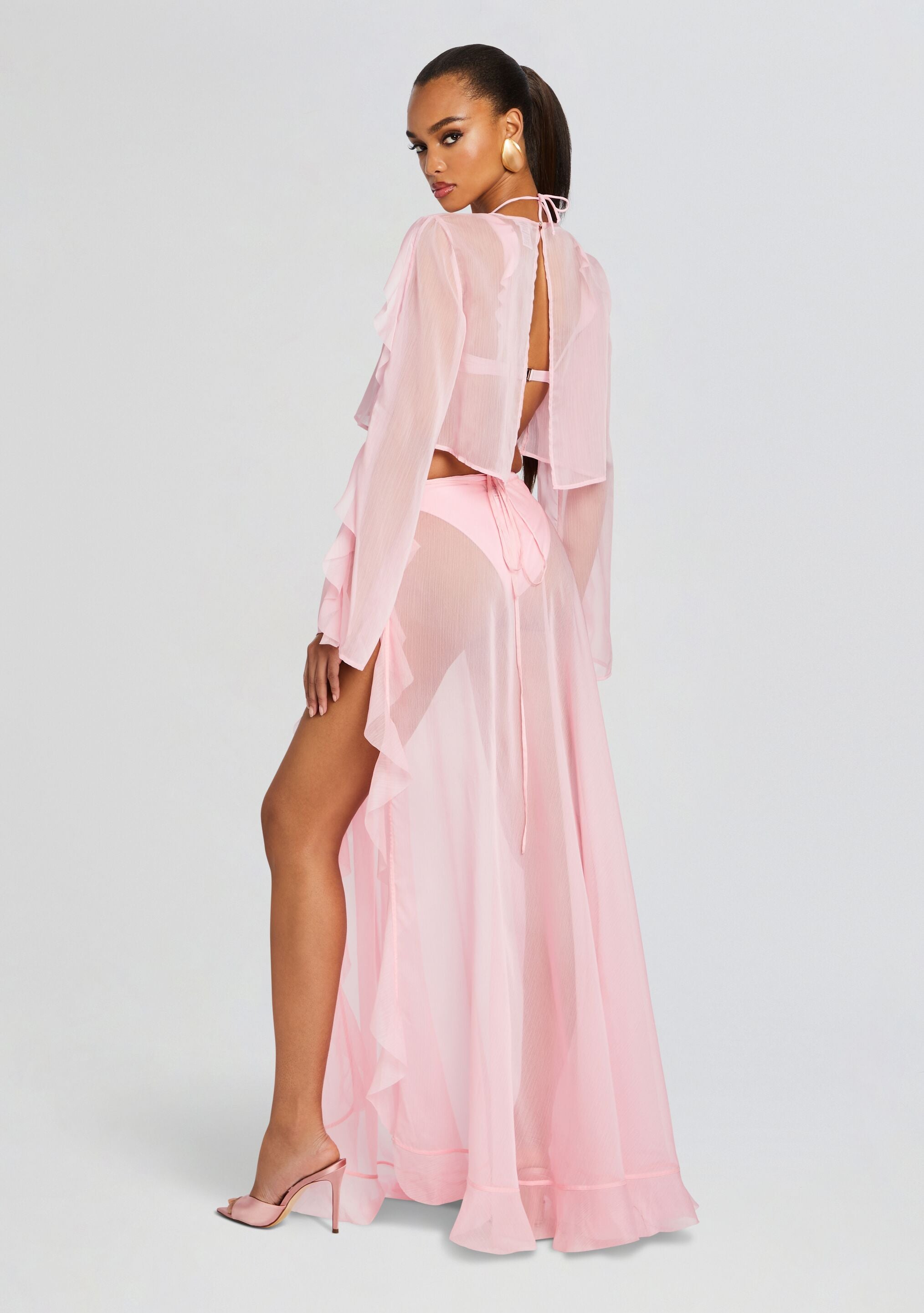 Thoma Cropped Shirt-Stylulu