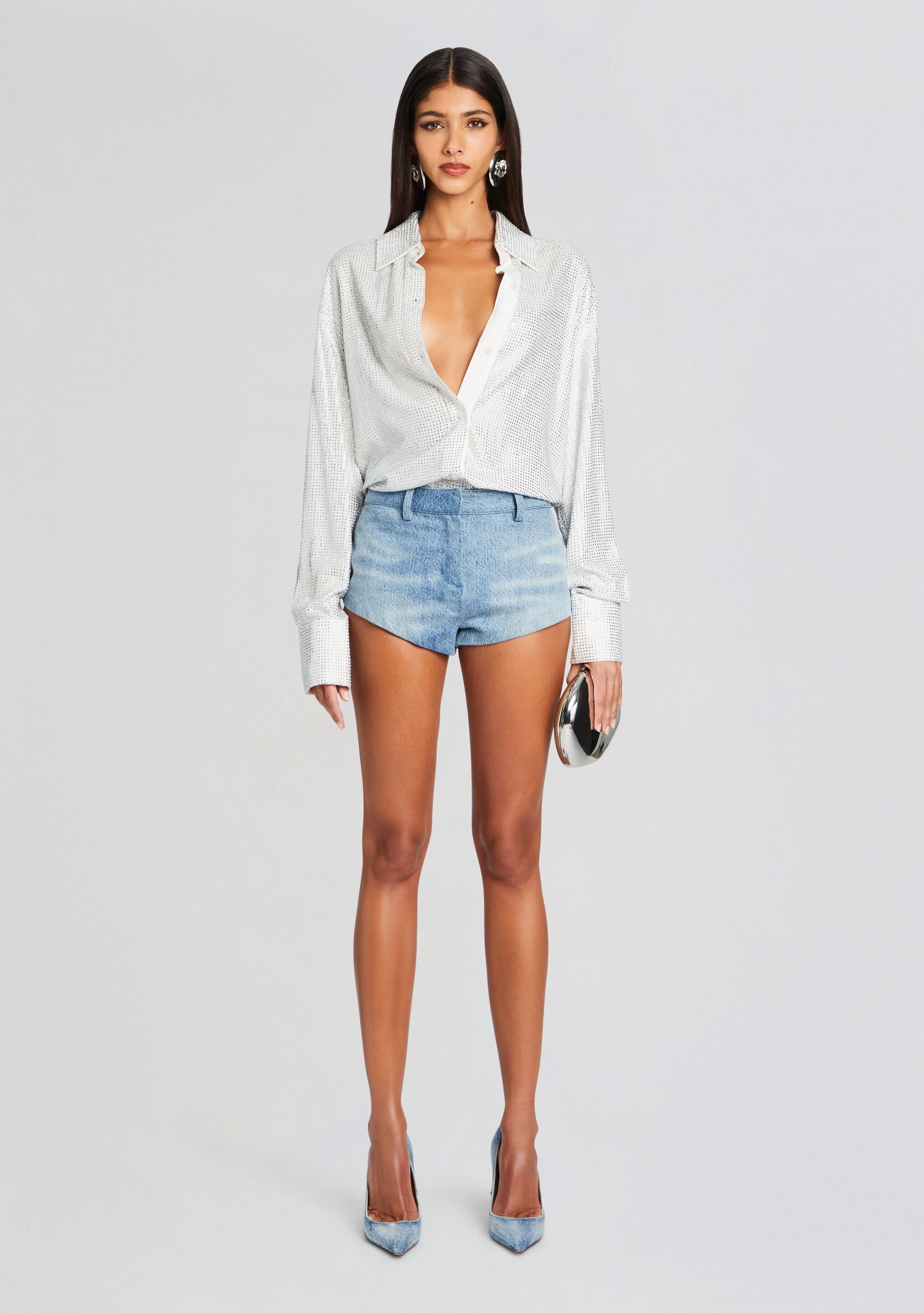 Brianna Denim Short-Stylulu