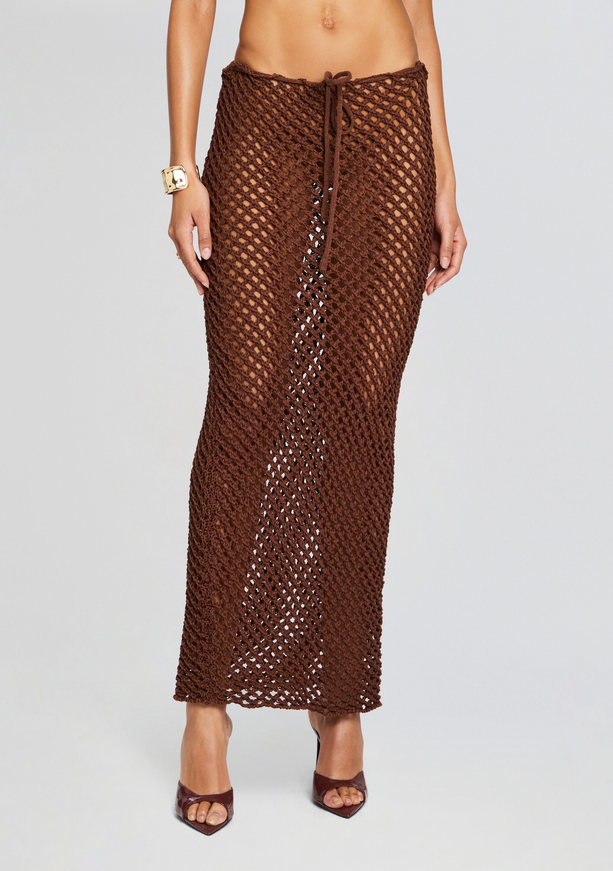 Magen Knitted Skirt-Stylulu