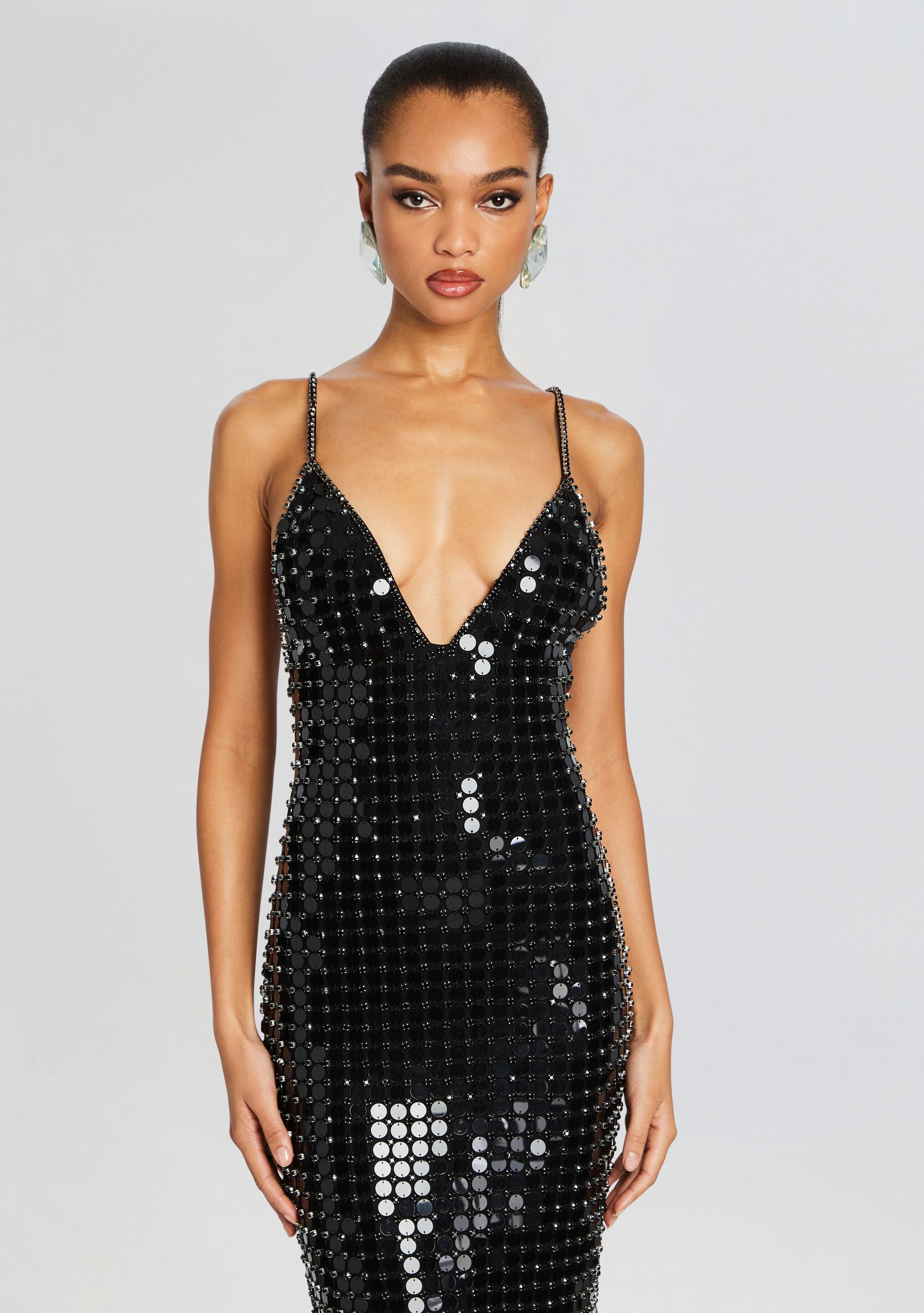Perri Embellished Dress-Stylulu