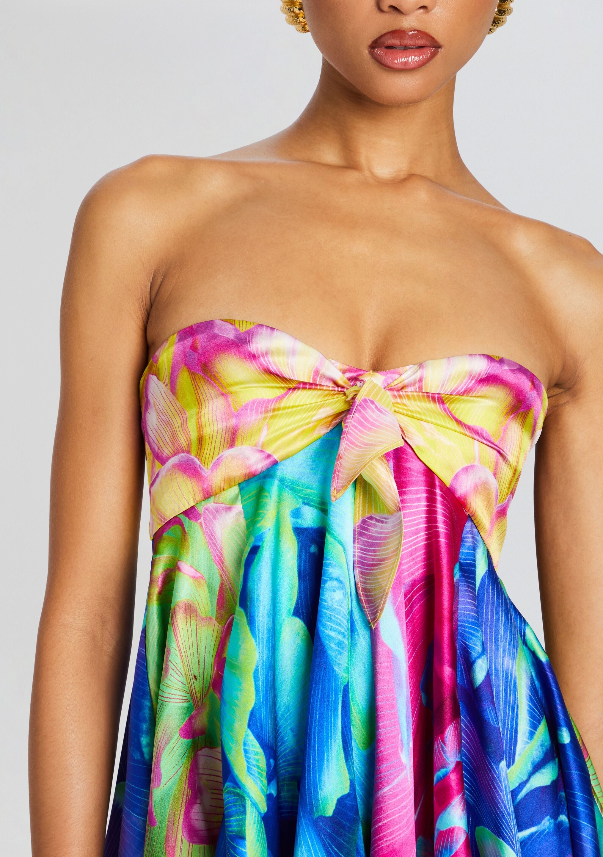 Senna Silk Dress-Stylulu