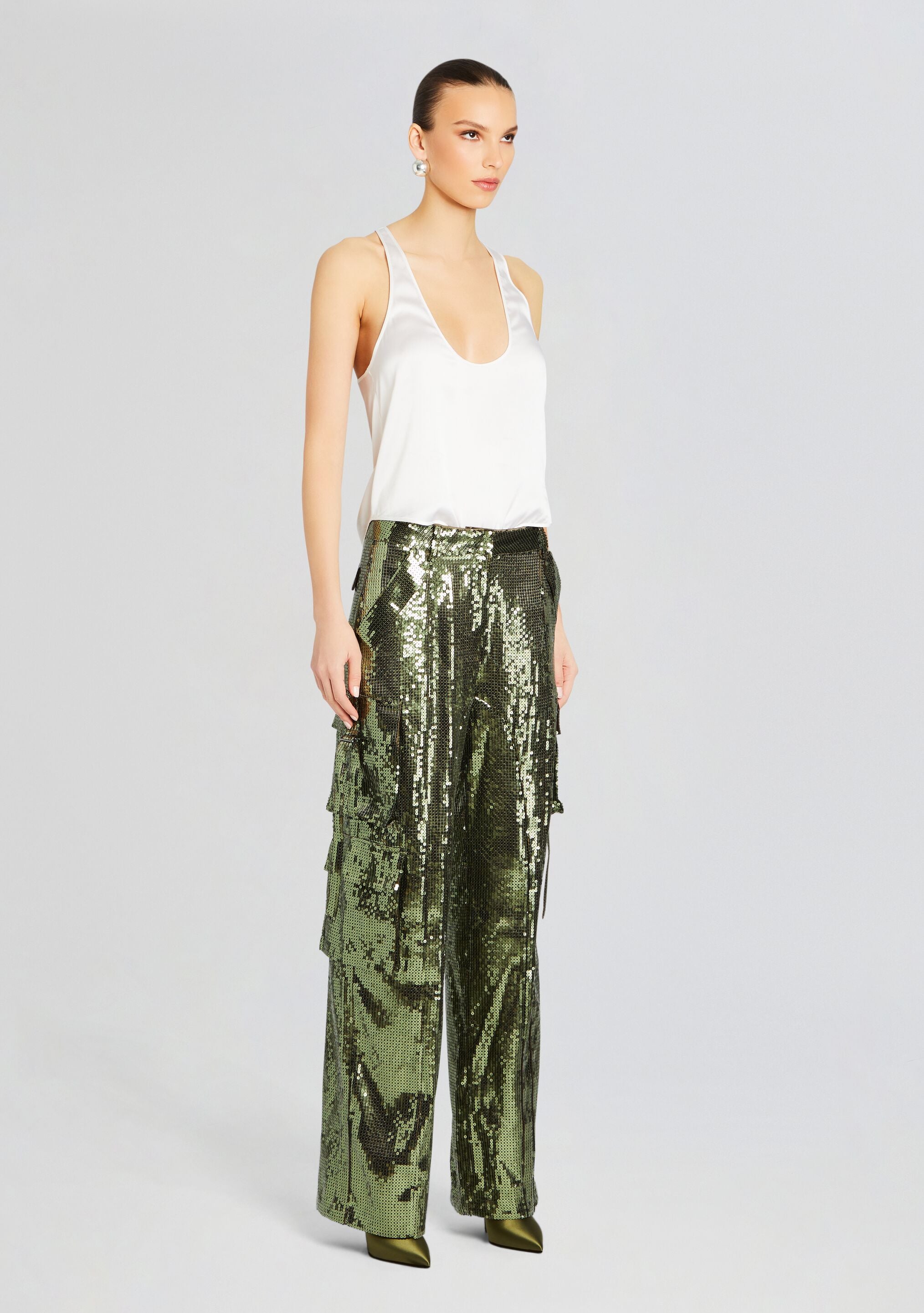 André Cargo Sequin Pant-Stylulu