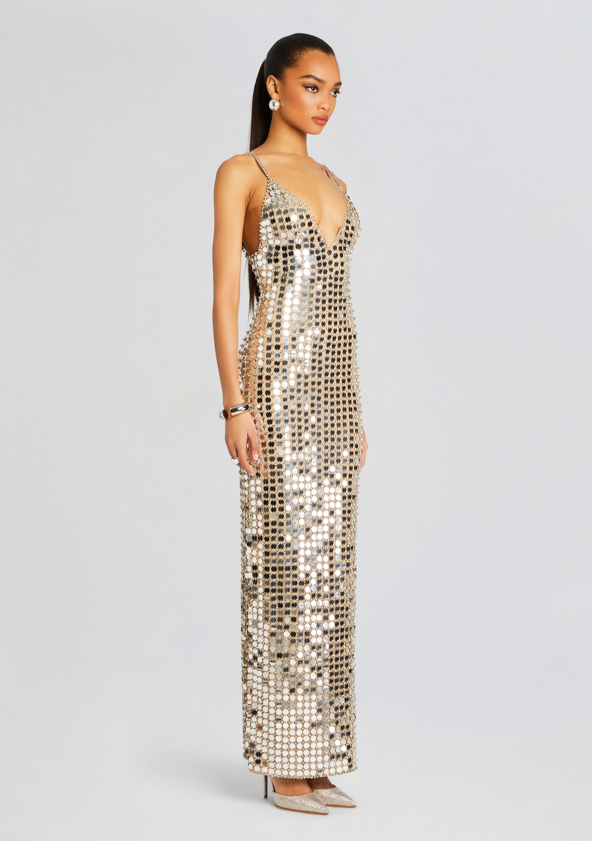 Perri Embellished Dress-Stylulu