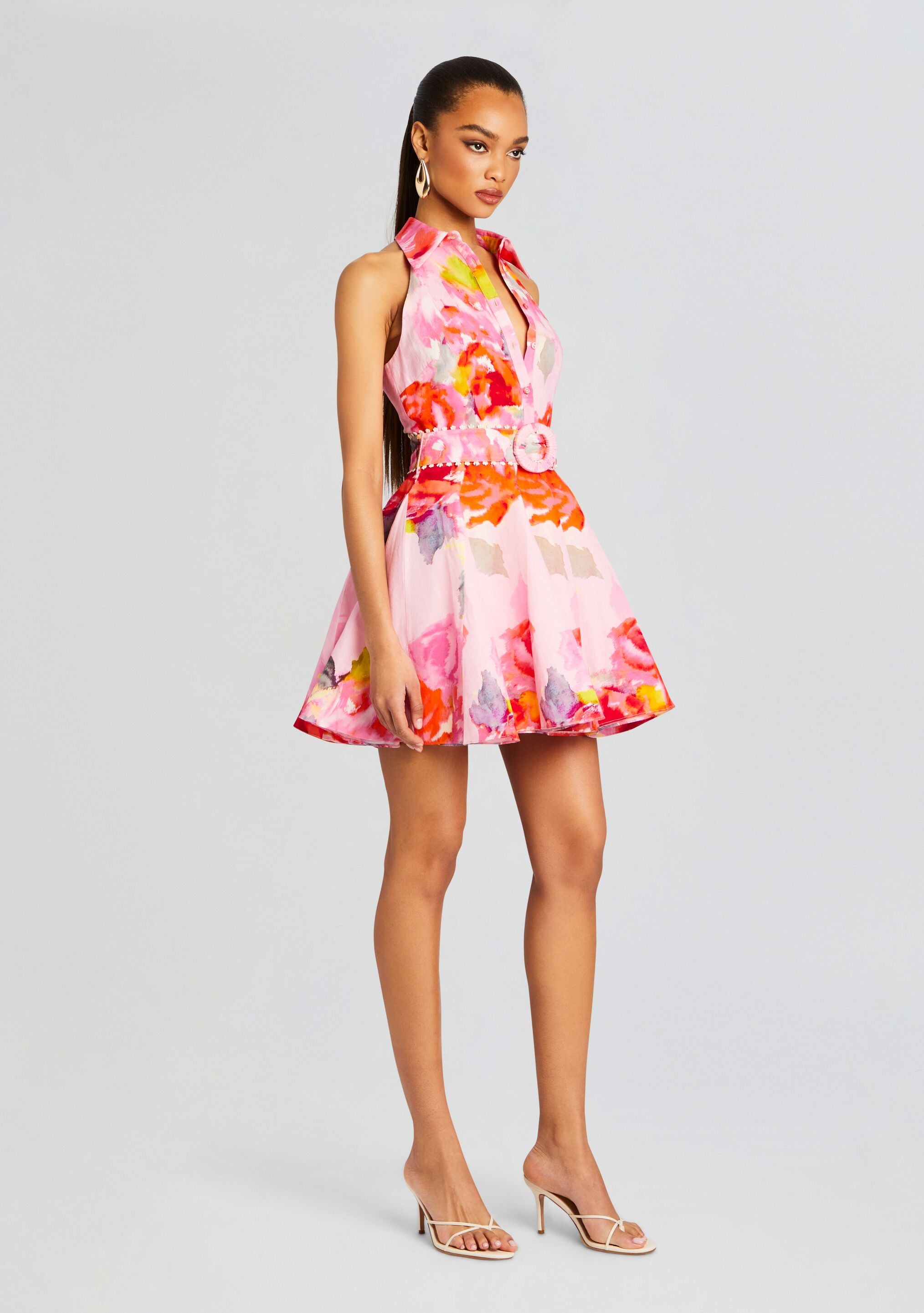 Rosa Short Dress-Stylulu