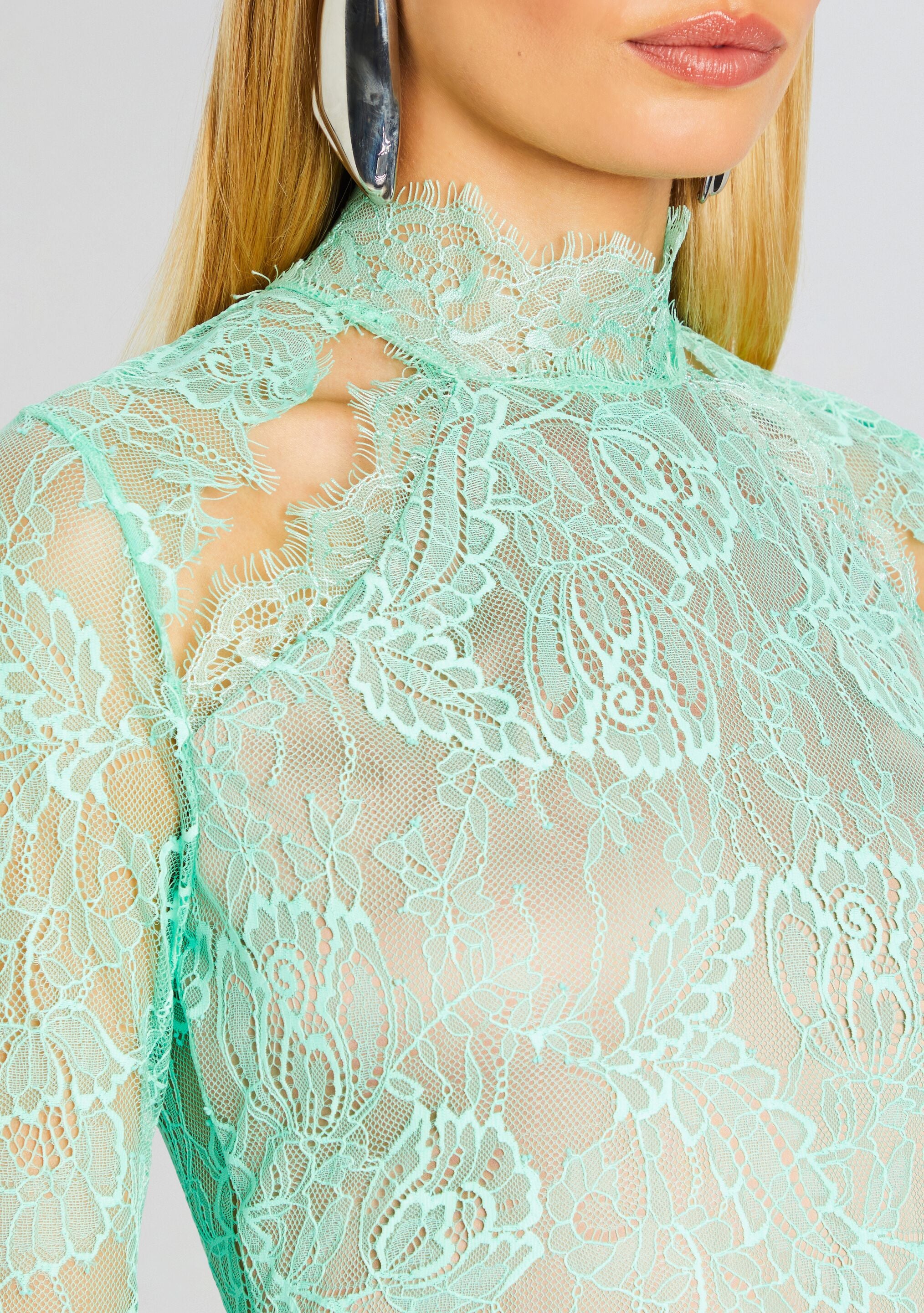 Gilana Lace Dress-Stylulu