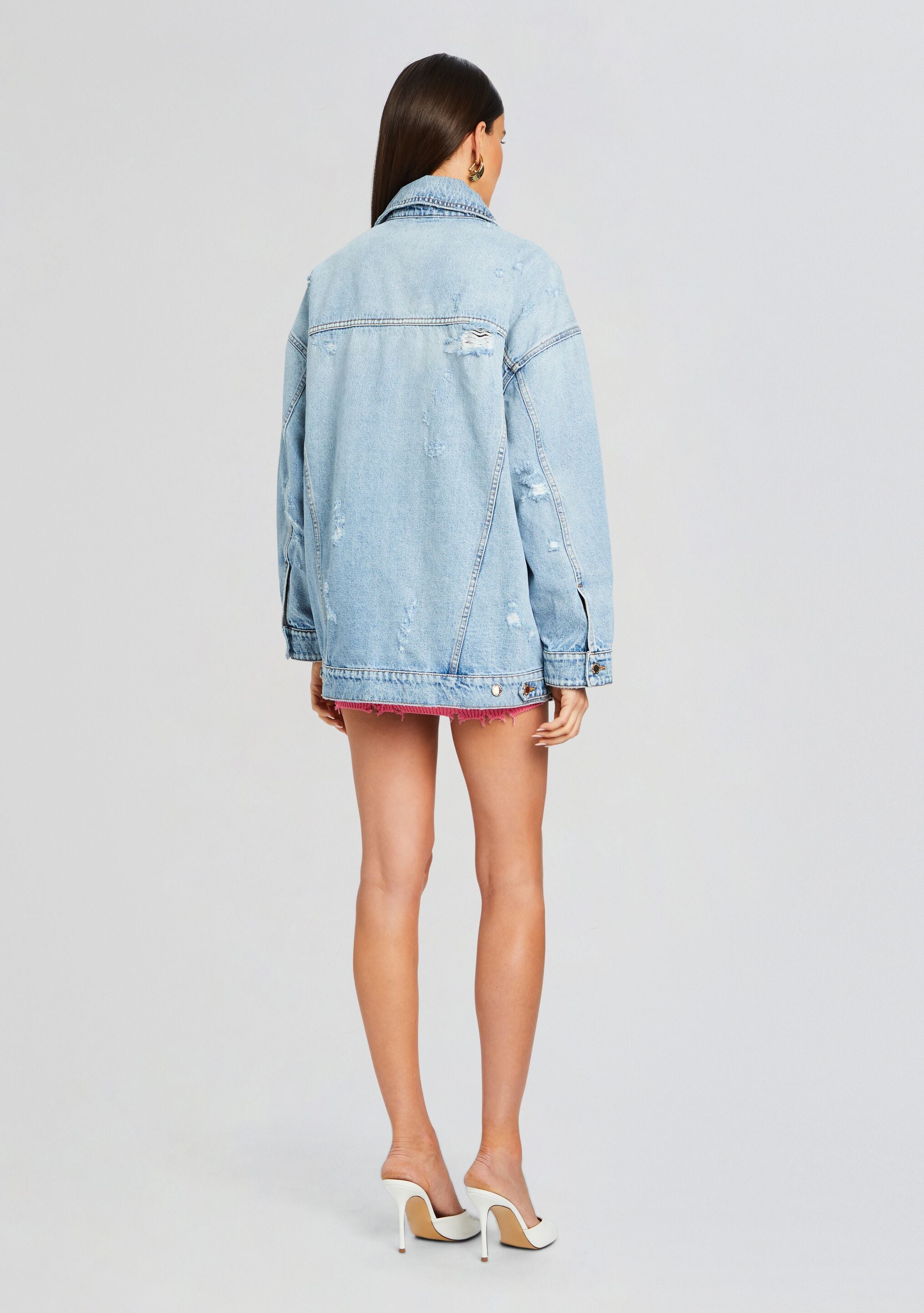 Lizzie Denim Jacket-Stylulu