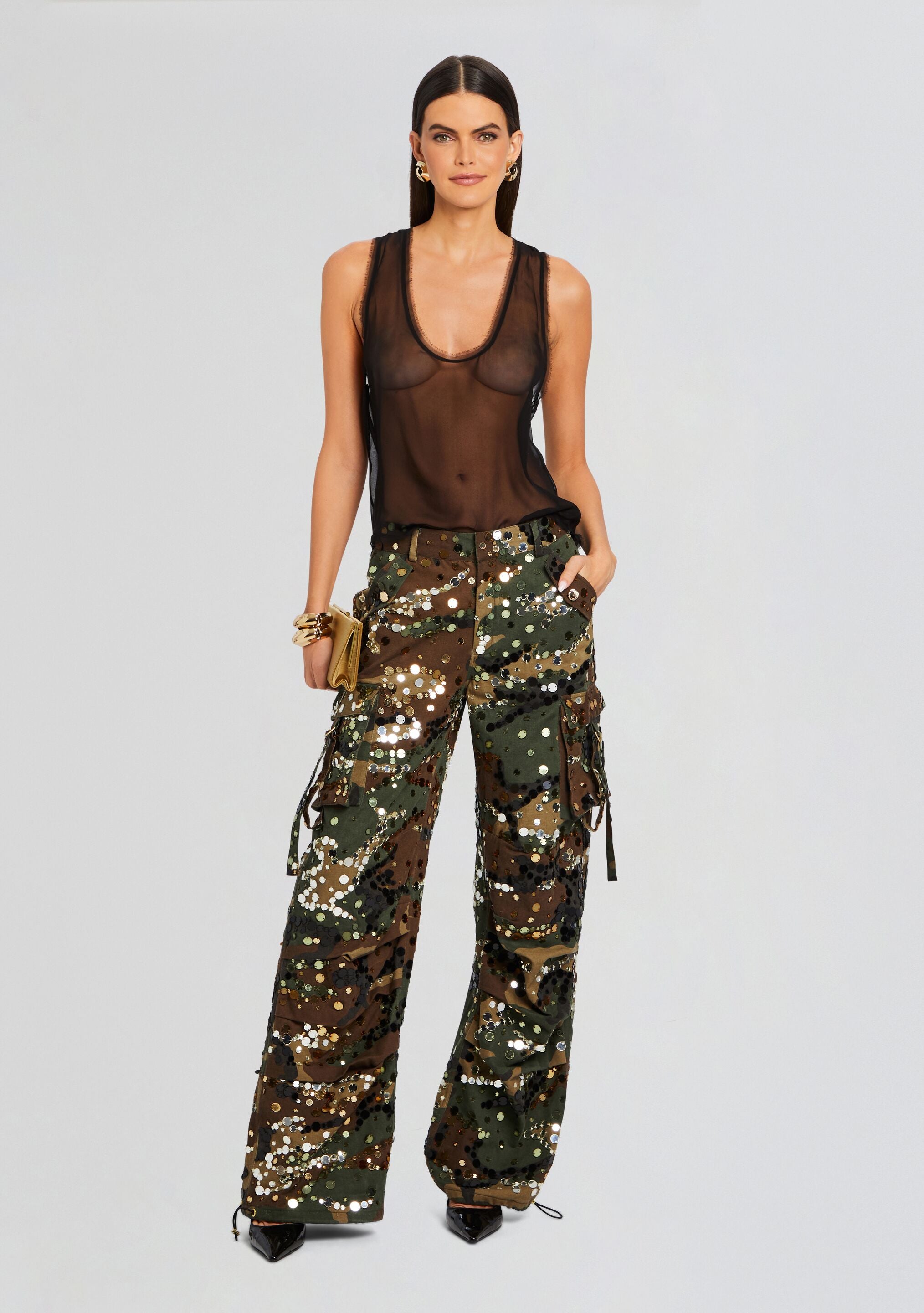 Alexia Embellished Pant-Stylulu