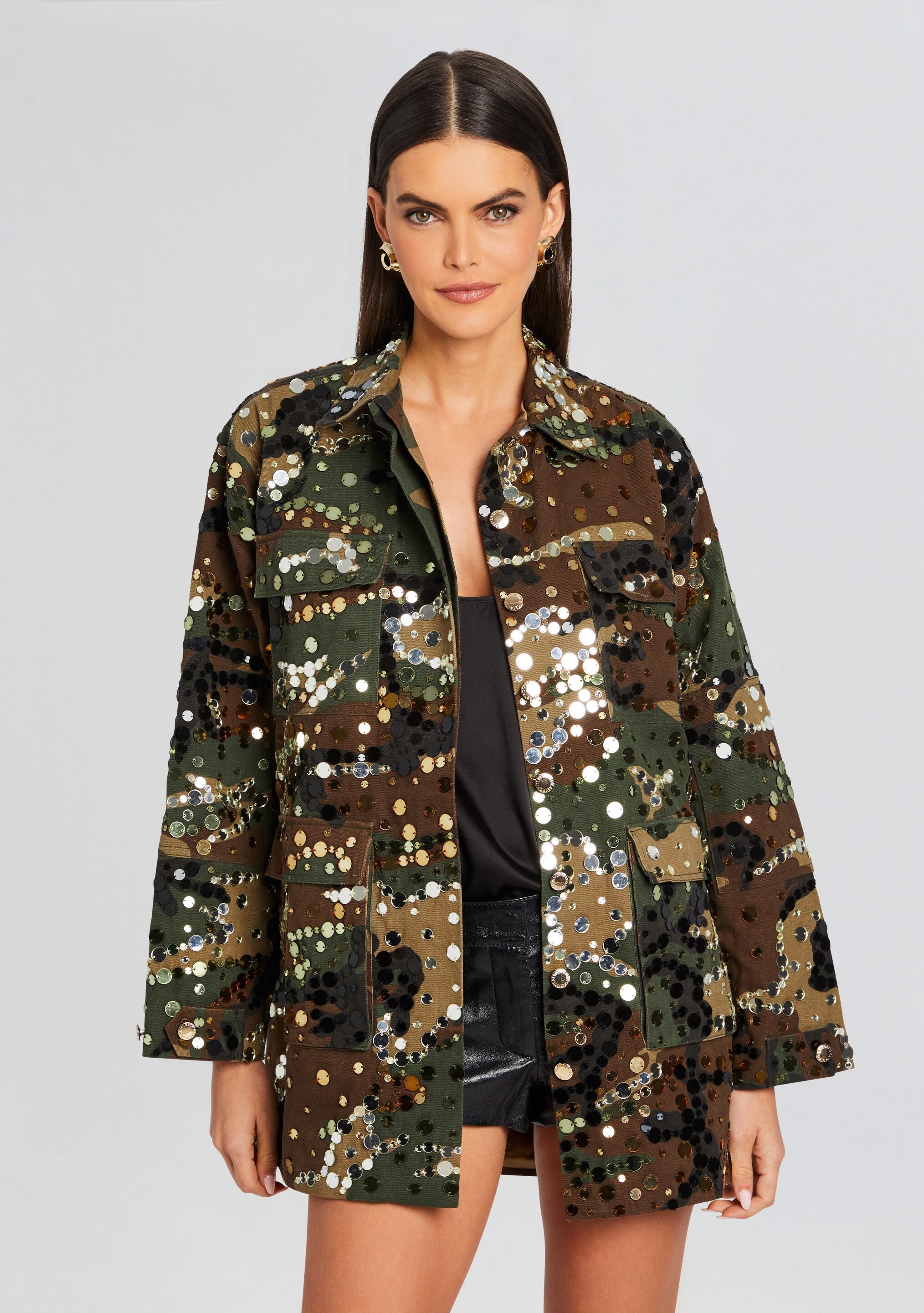 Arlie Embellished Jacket-Stylulu