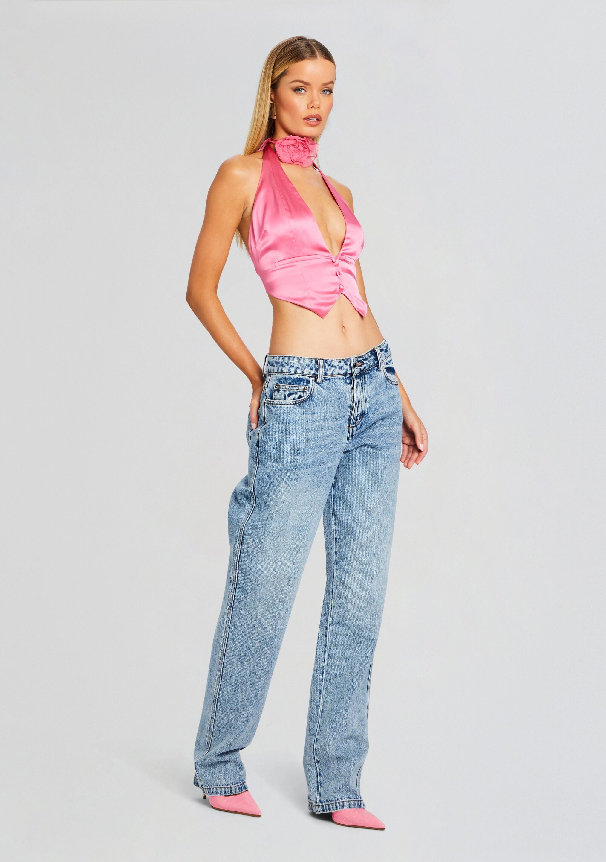 Romy Silk Vest-Stylulu