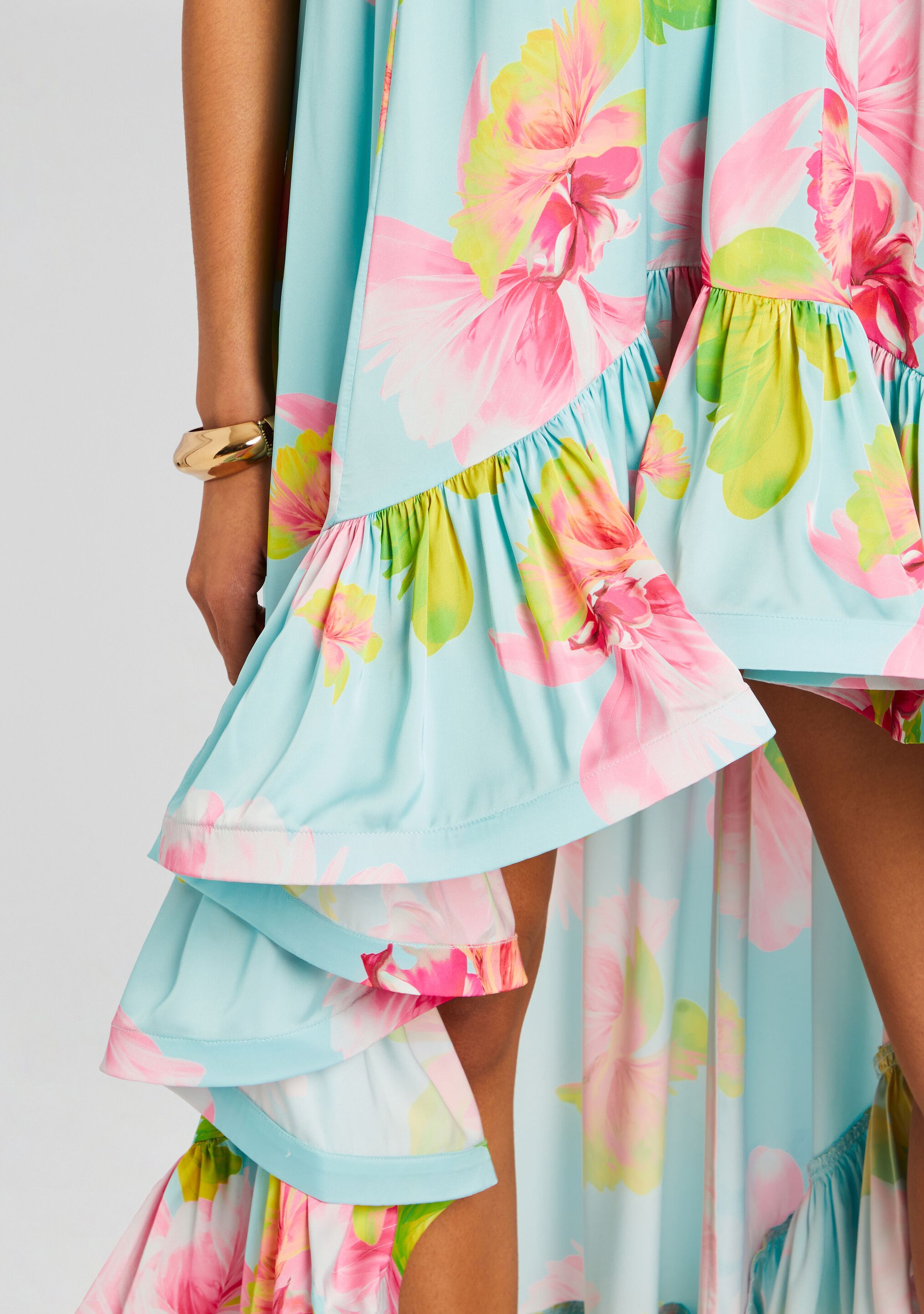 Mina High Low Dress-Stylulu