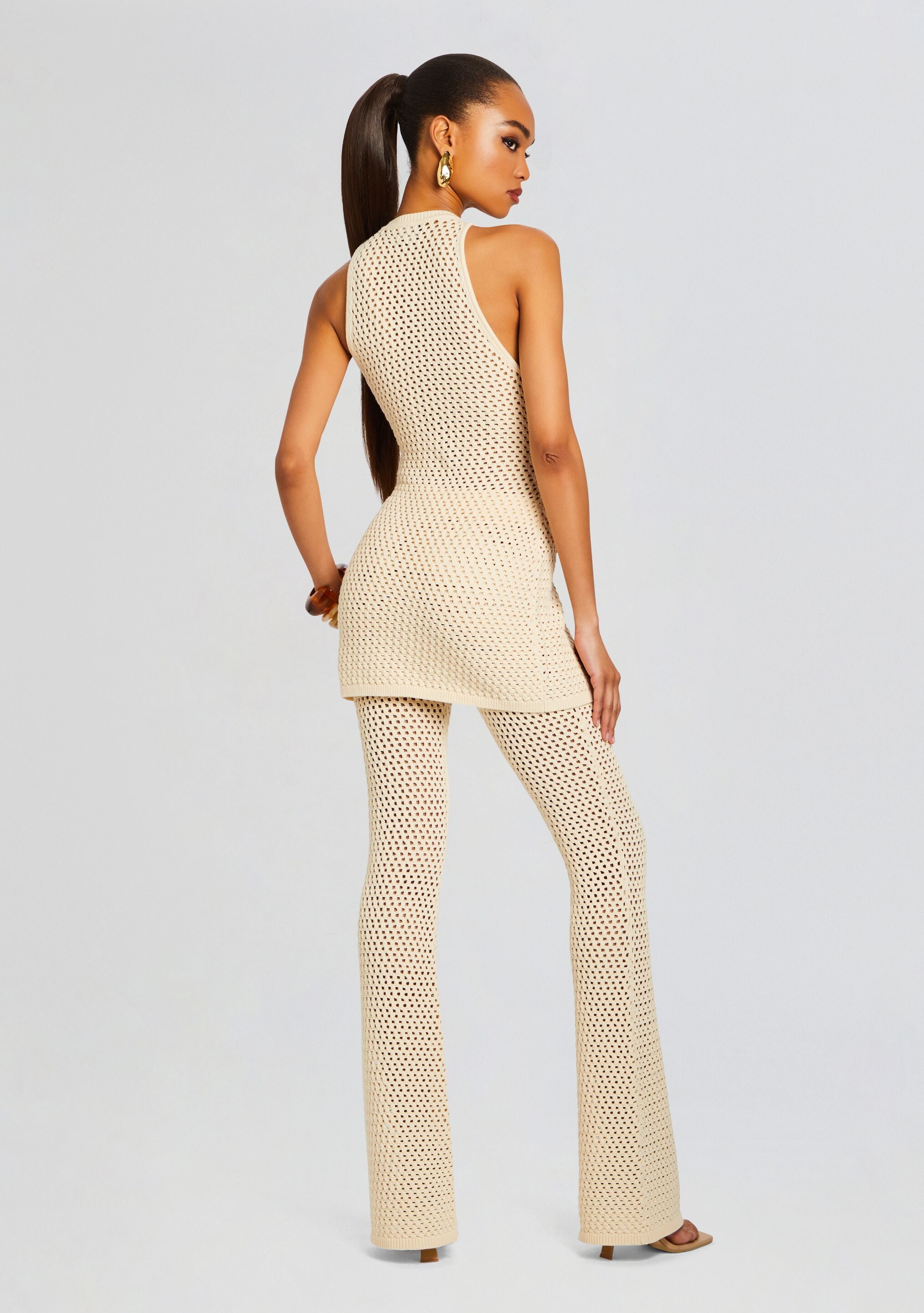 Tilli Knit Crochet Vest-Stylulu