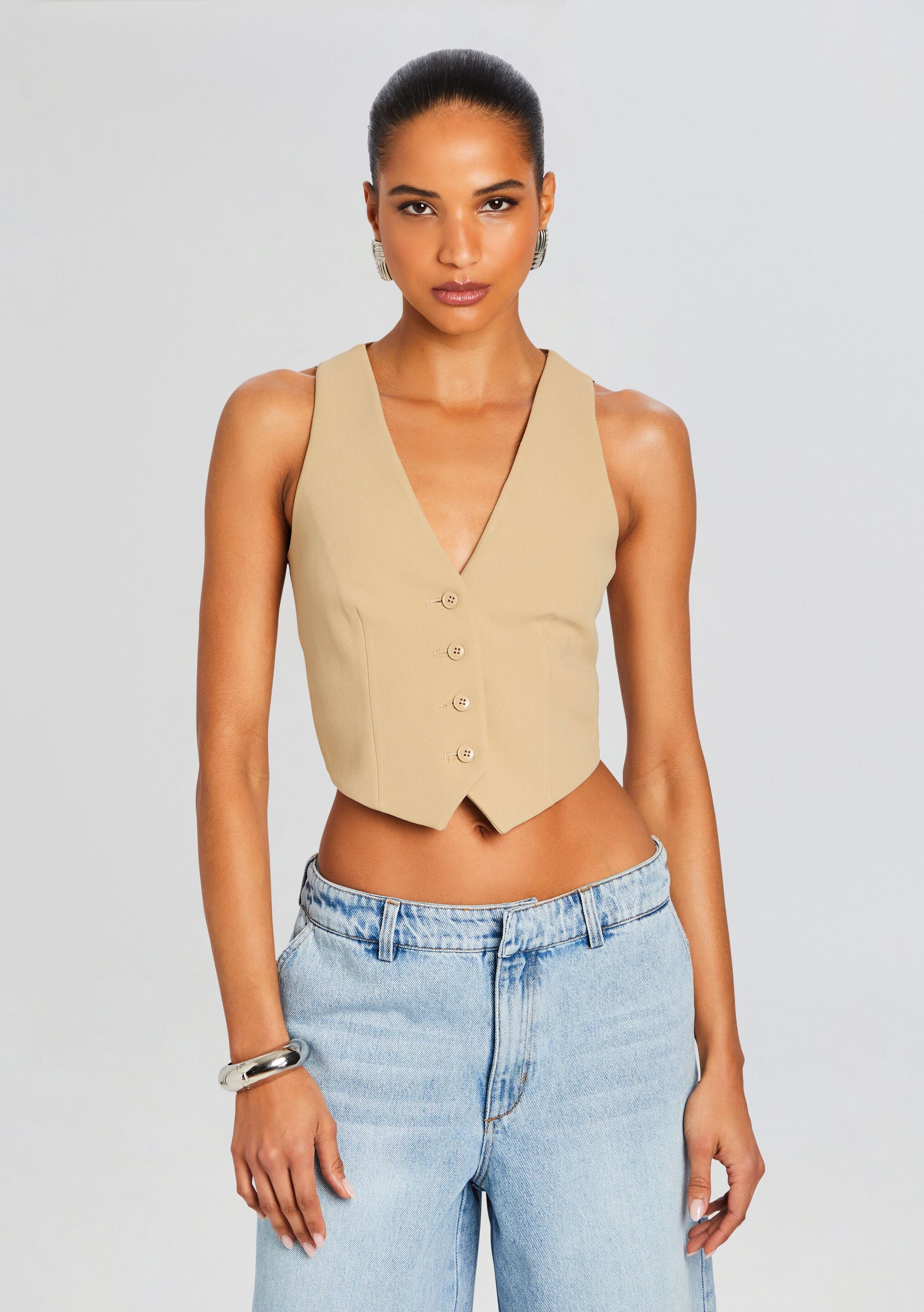 Jessica Transparent Vest-Stylulu
