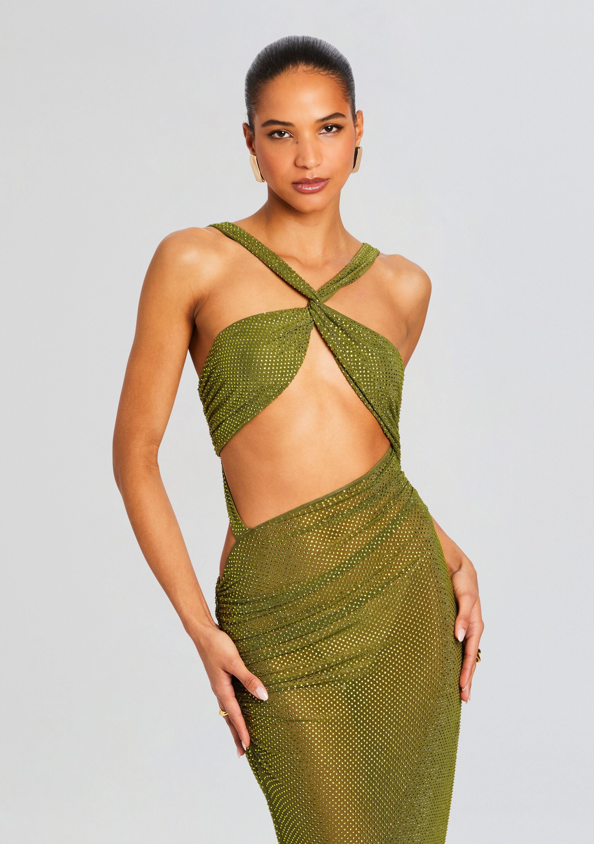 Liesel Embellished Dress-Stylulu