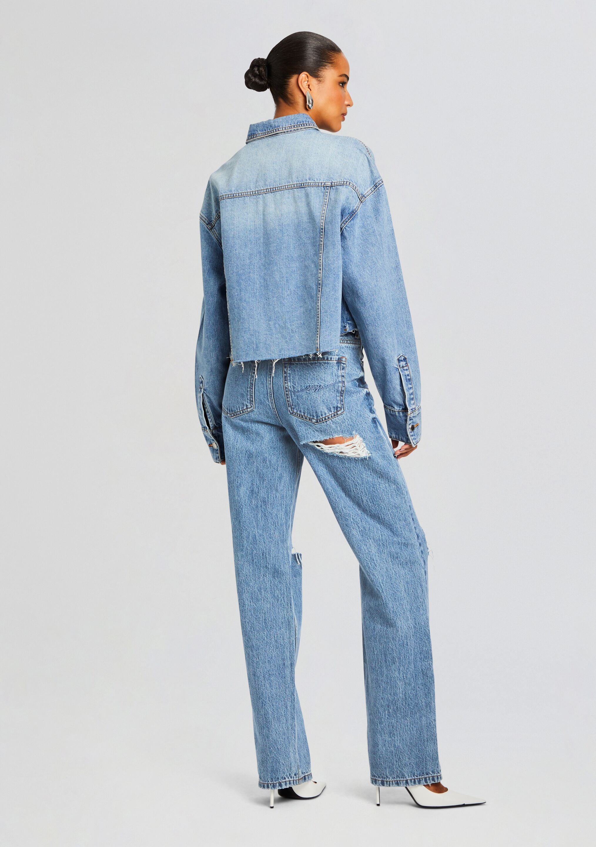 Nicki Denim Jacket-Stylulu