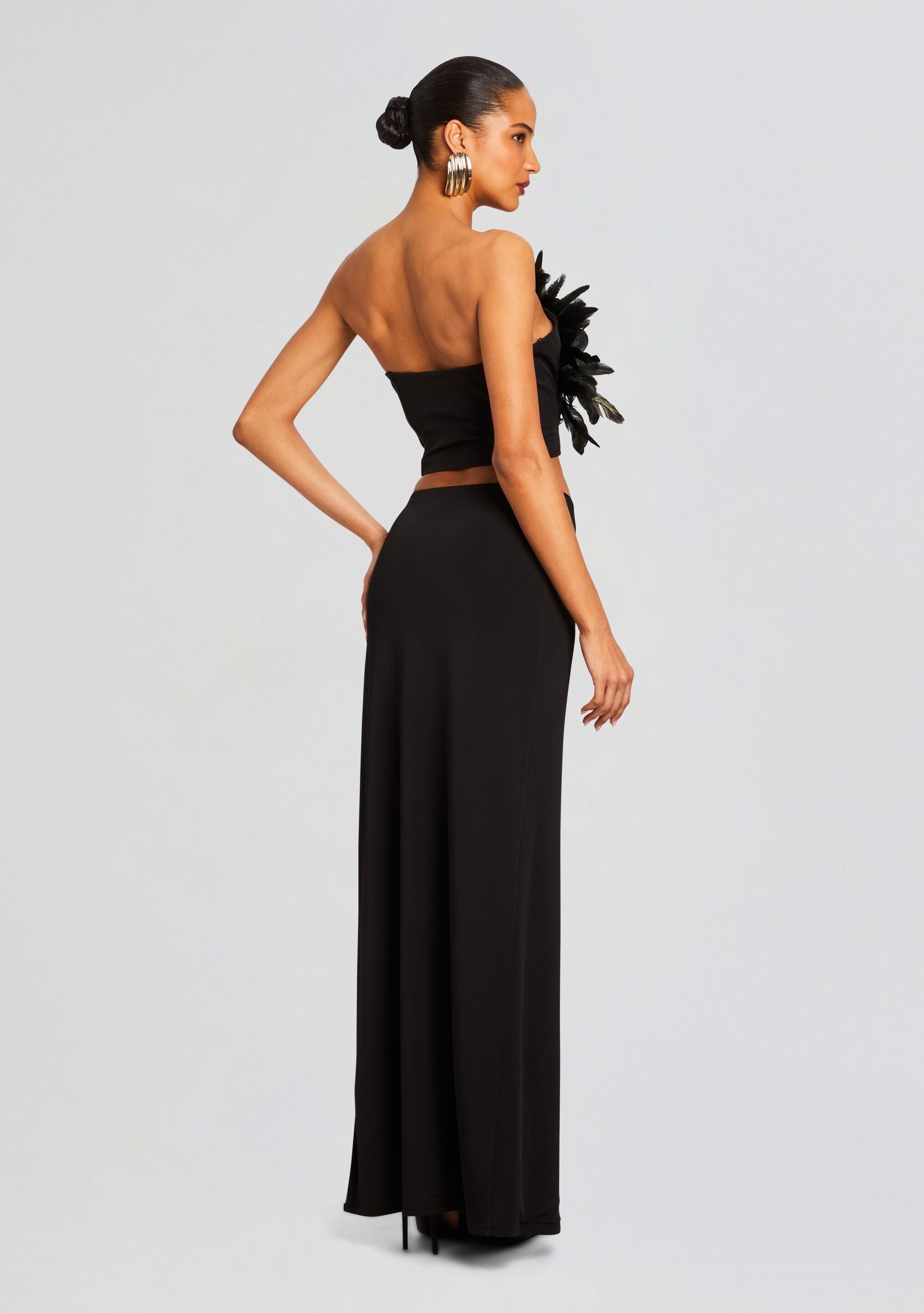 Nicki Feather Top-Stylulu