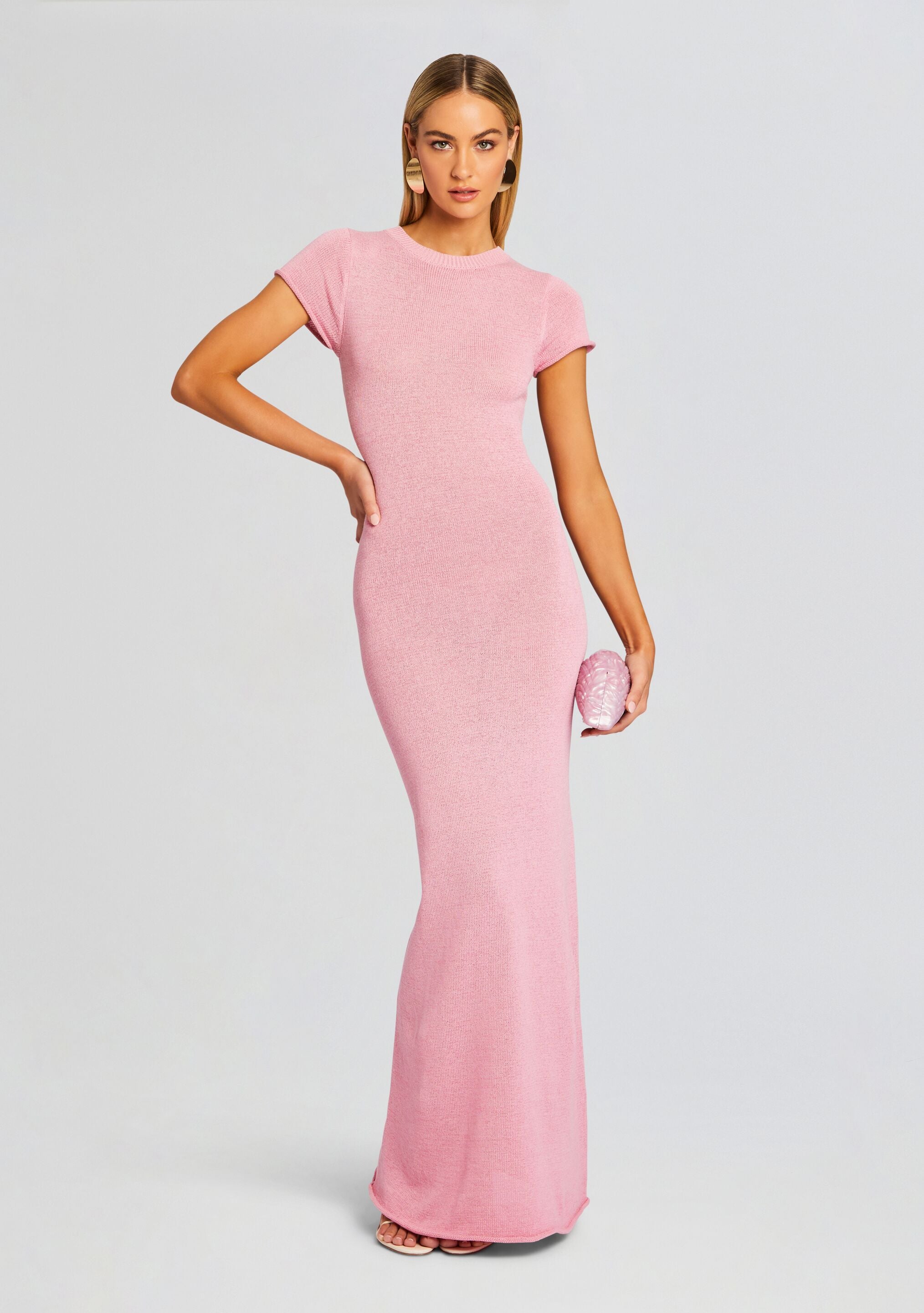 Airess Knit Maxi Dress-Stylulu