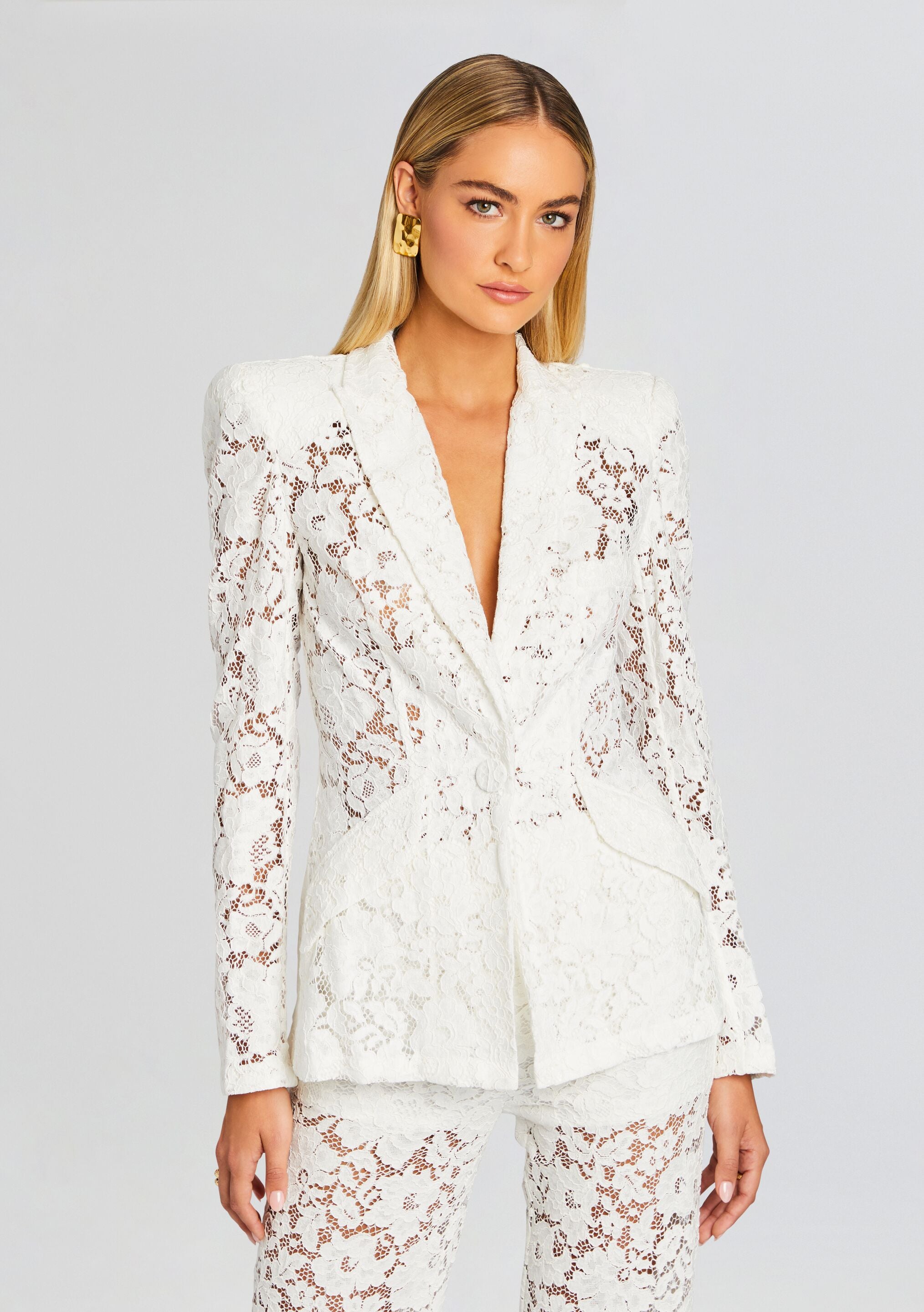 Kensington Lace Blazer-Stylulu