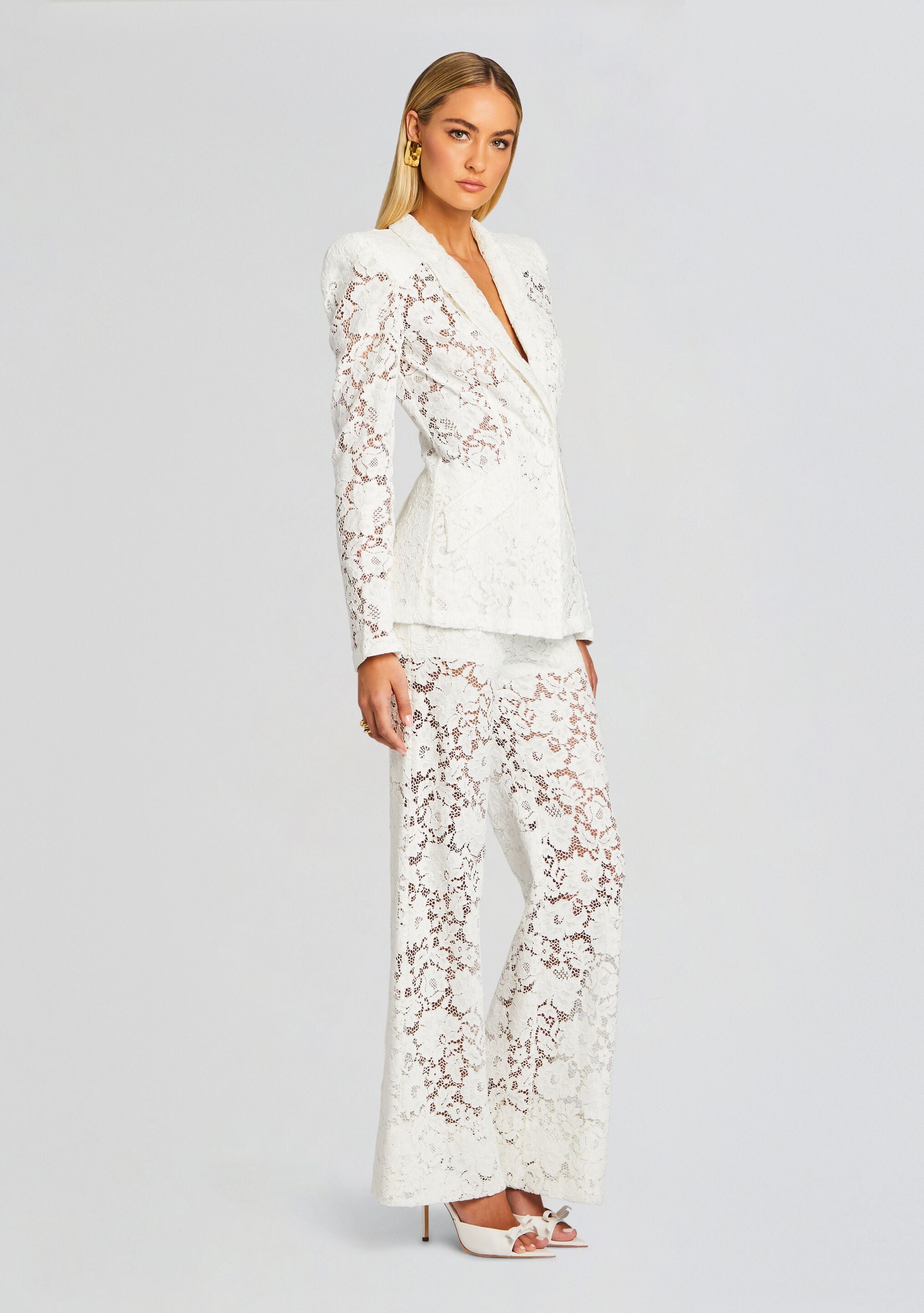 Kensington Lace Blazer-Stylulu