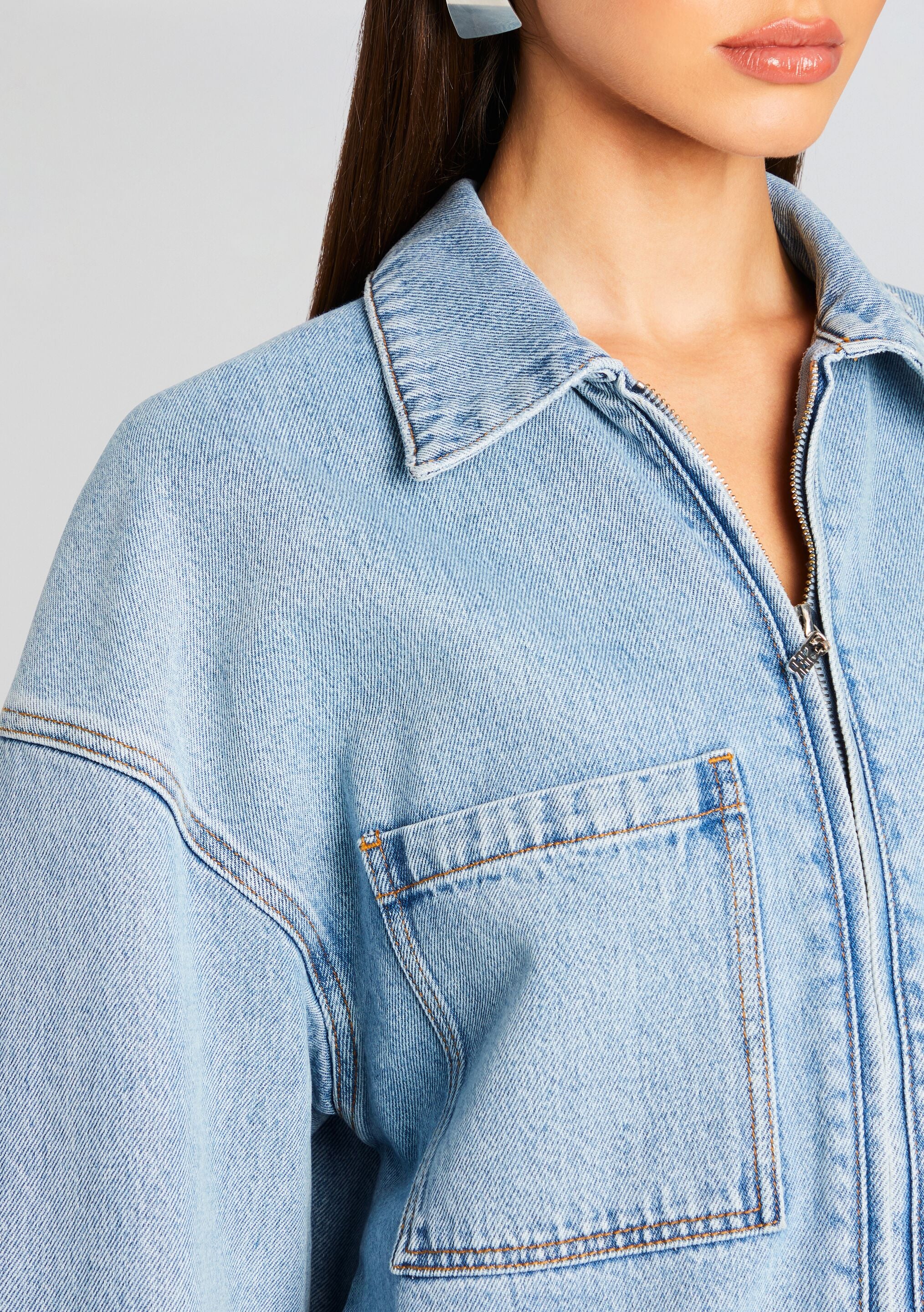 Nicolle Denim Jacket-Stylulu