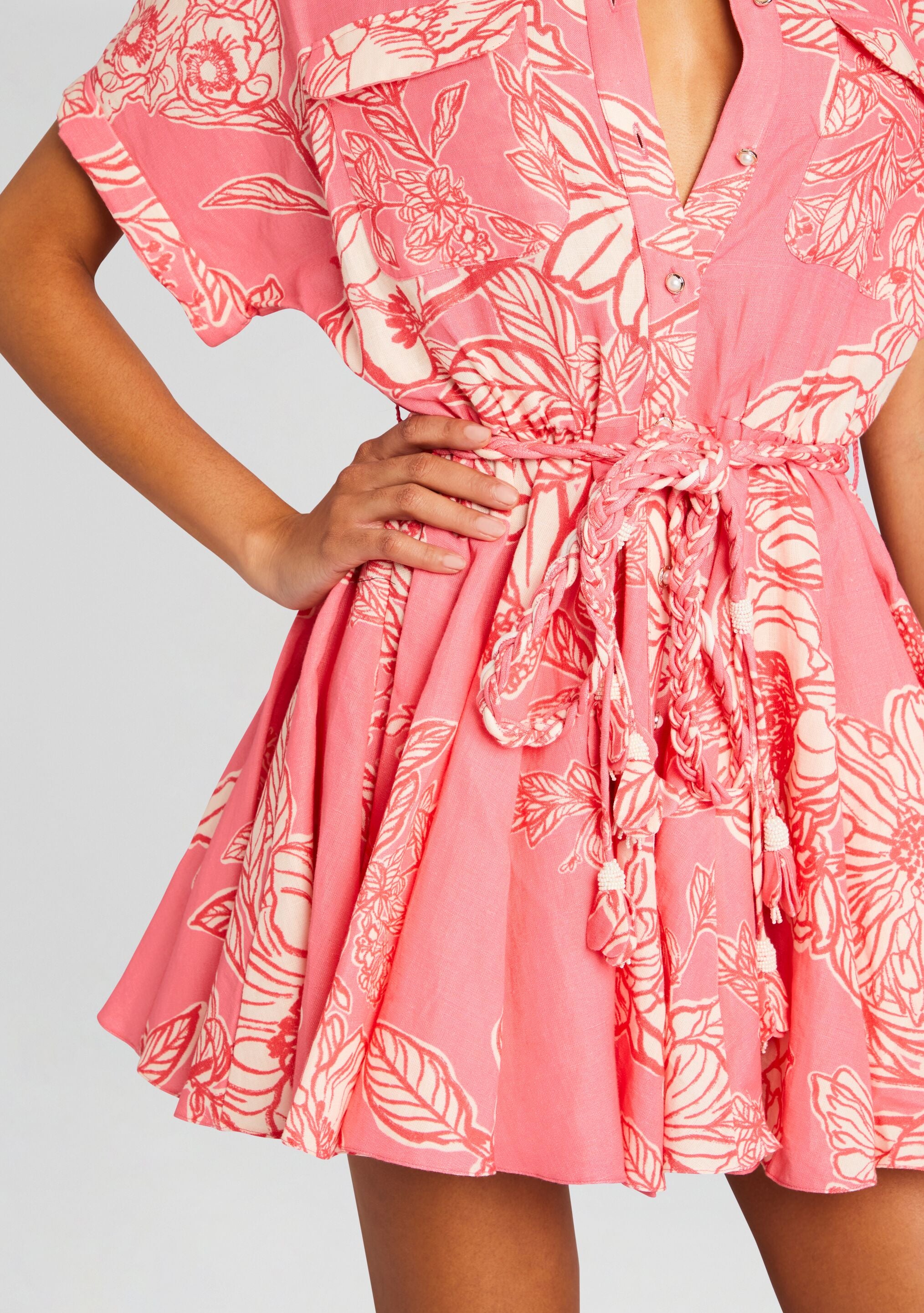 Asha Short Dress-Stylulu