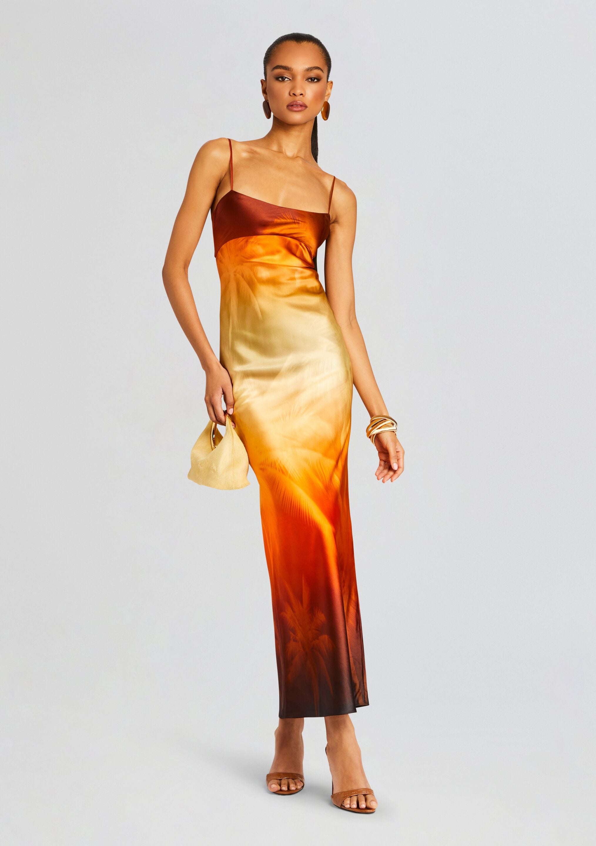 Kayla Silk Dress-Stylulu