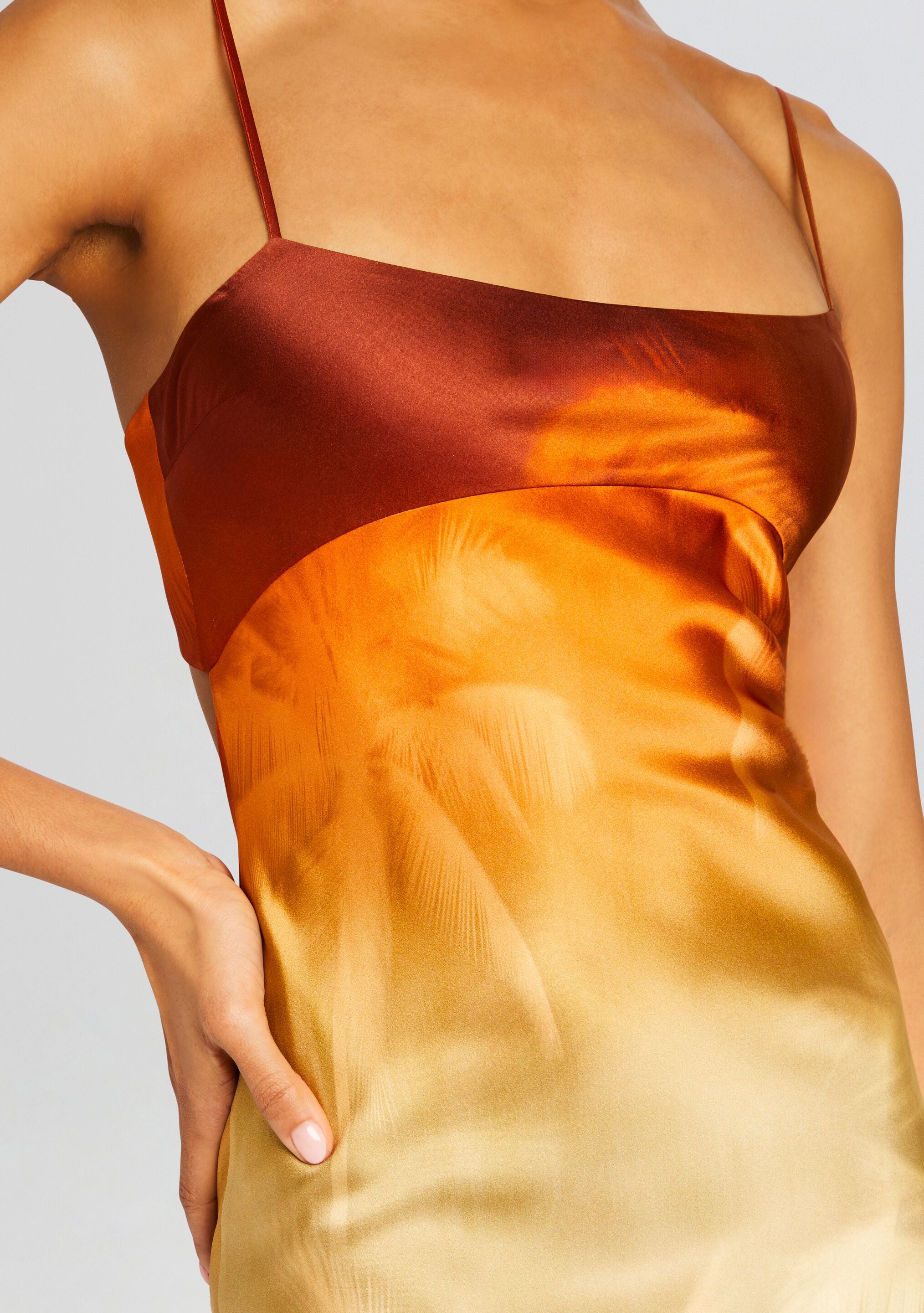Kayla Silk Dress-Stylulu
