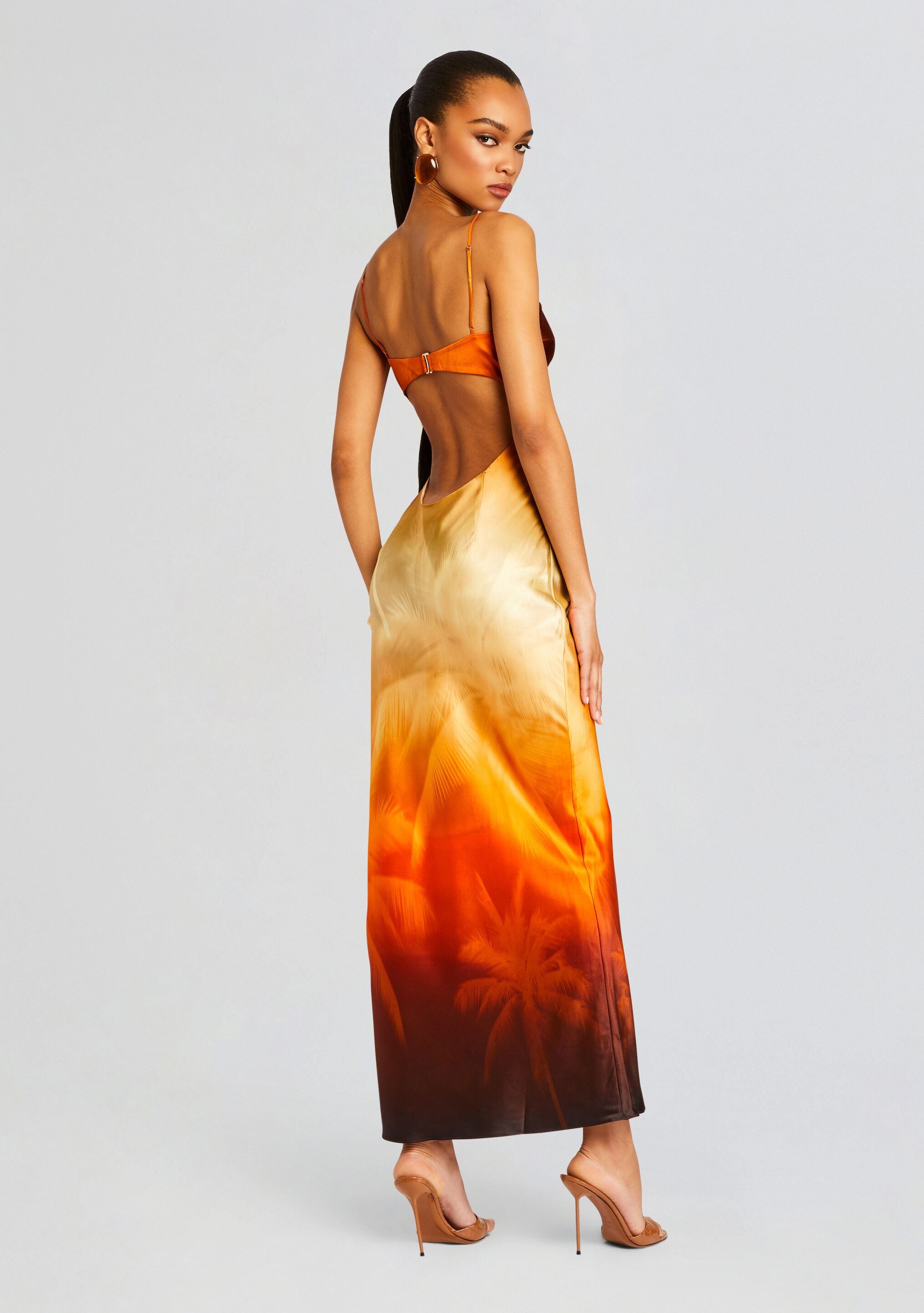 Kayla Silk Dress-Stylulu