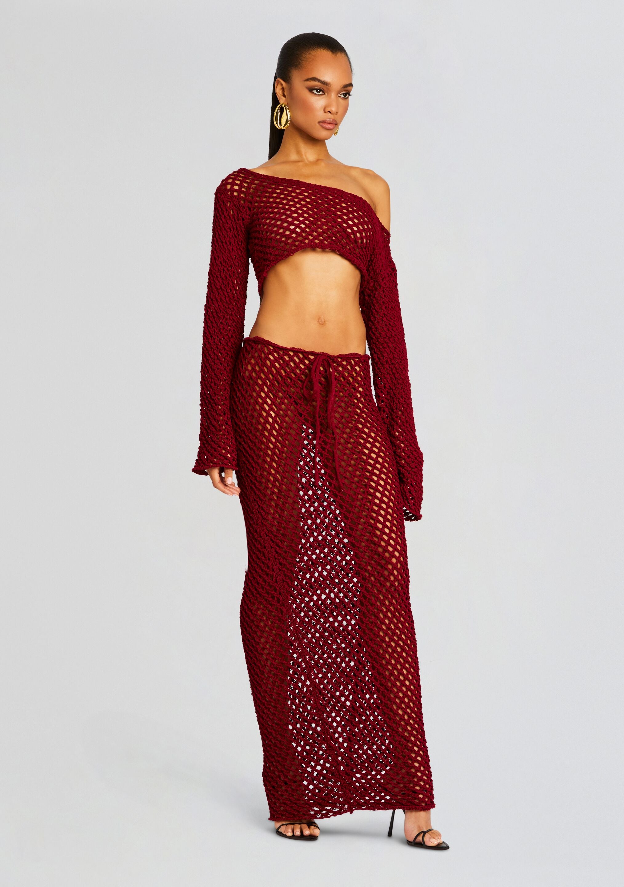 Magen Knitted Skirt-Stylulu