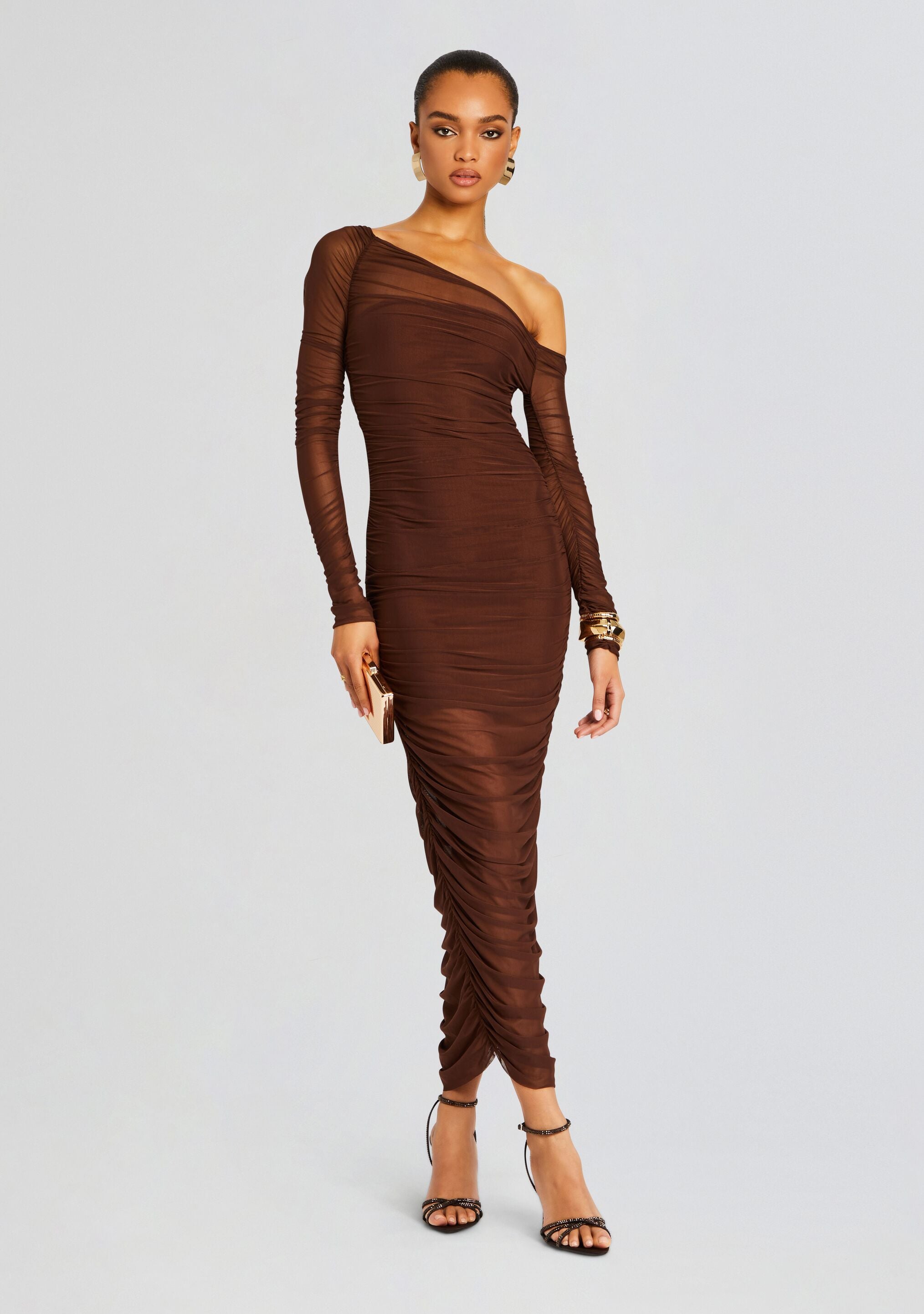 Chantae Mesh Dress-Stylulu