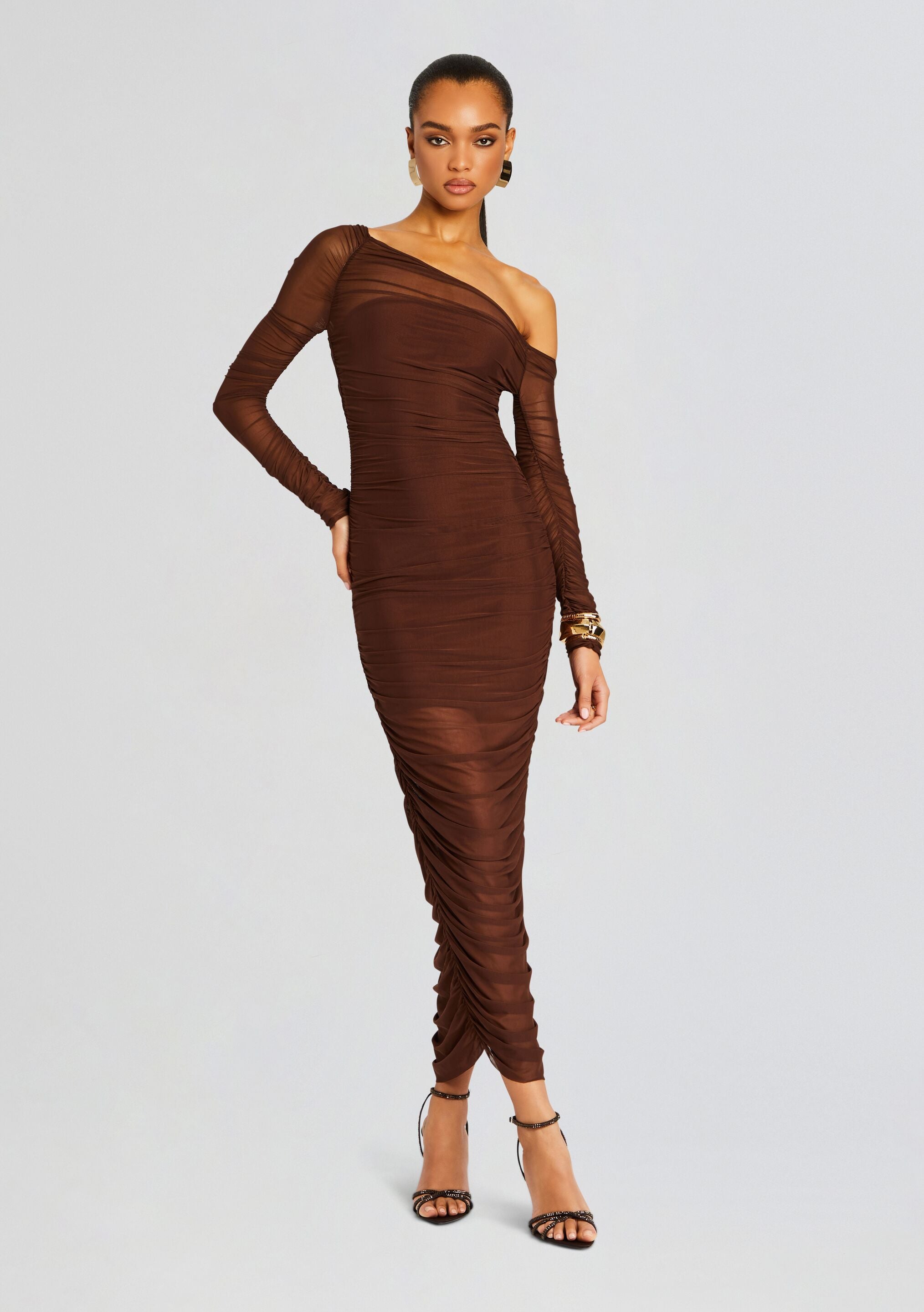 Chantae Mesh Dress-Stylulu