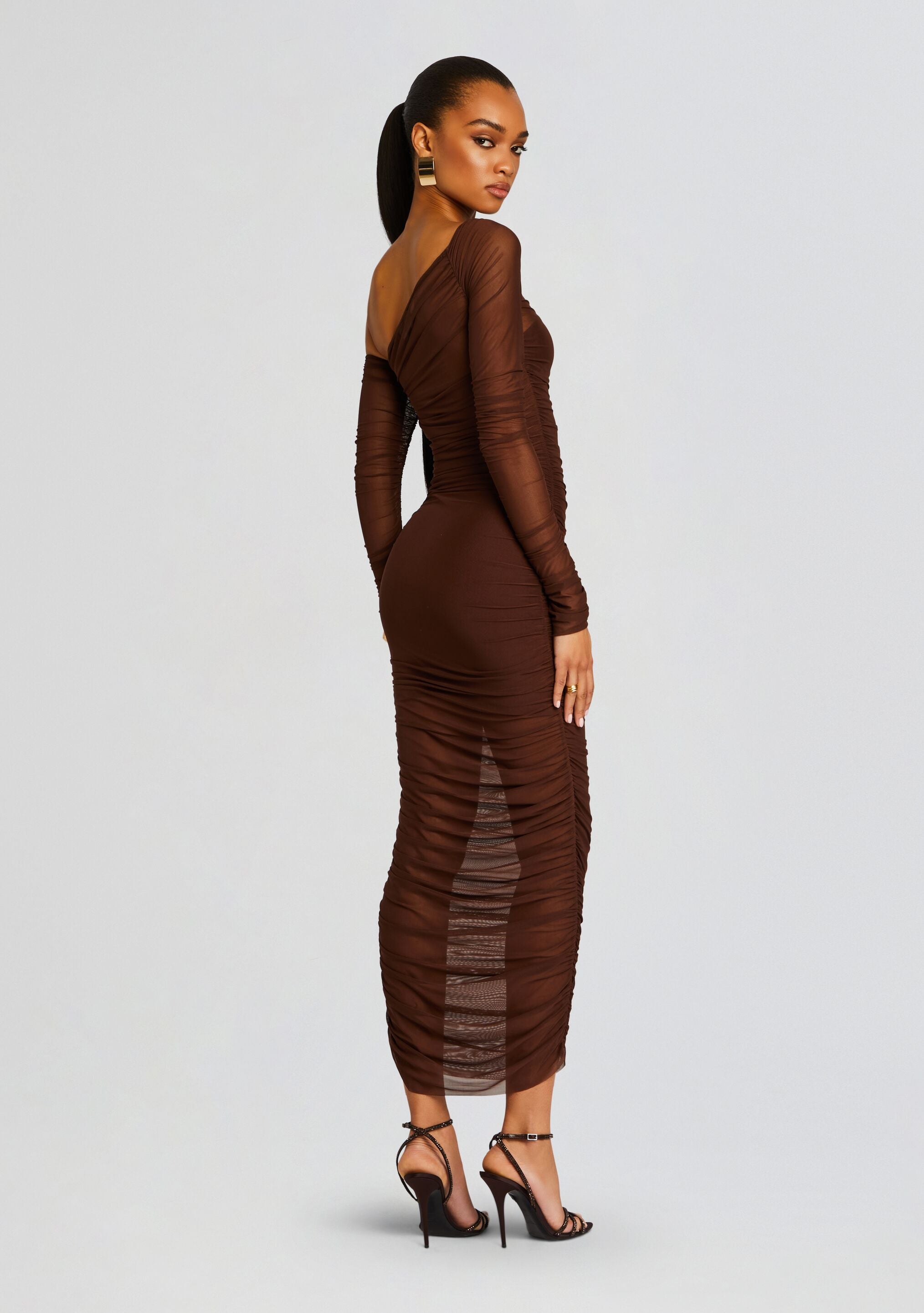 Chantae Mesh Dress-Stylulu