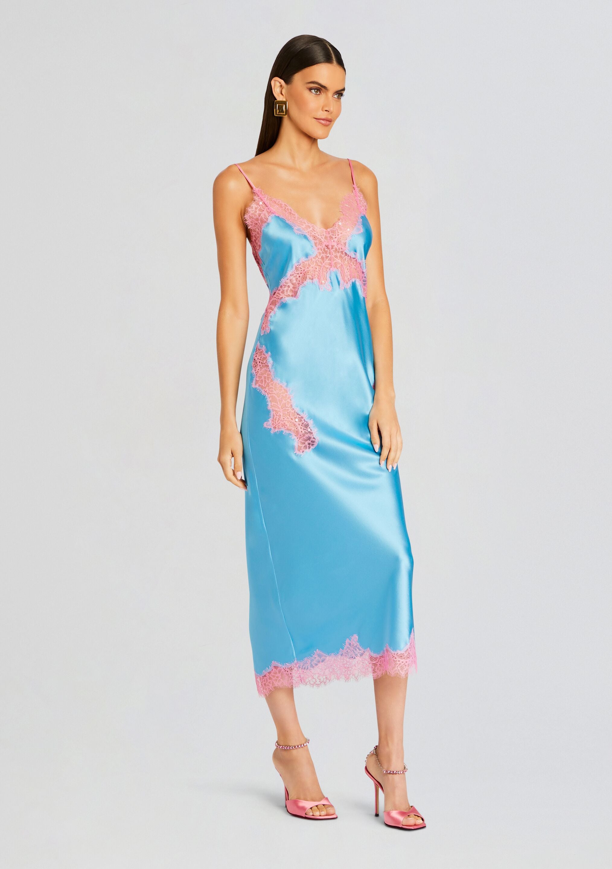 Jocelyn Silk Dress-Stylulu
