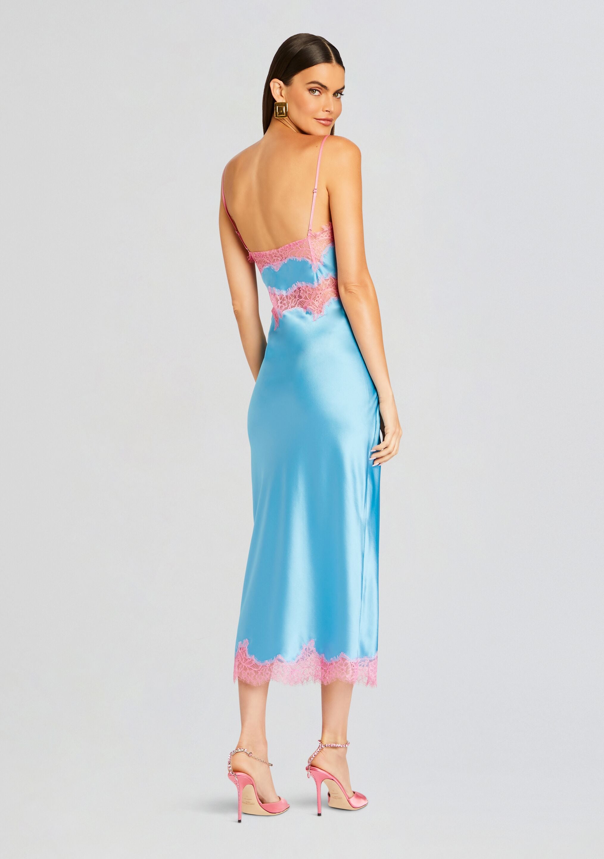 Jocelyn Silk Dress-Stylulu