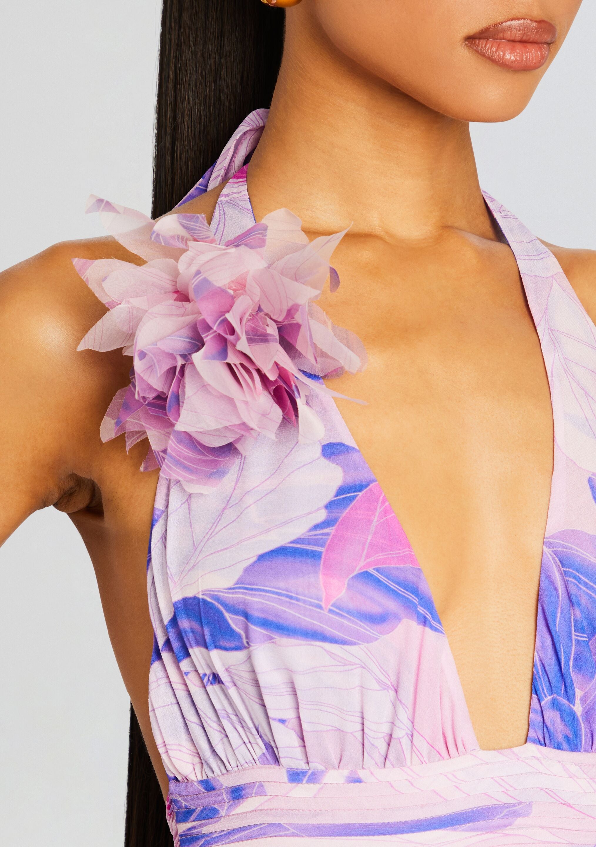 Rasha Chiffon Dress-Stylulu