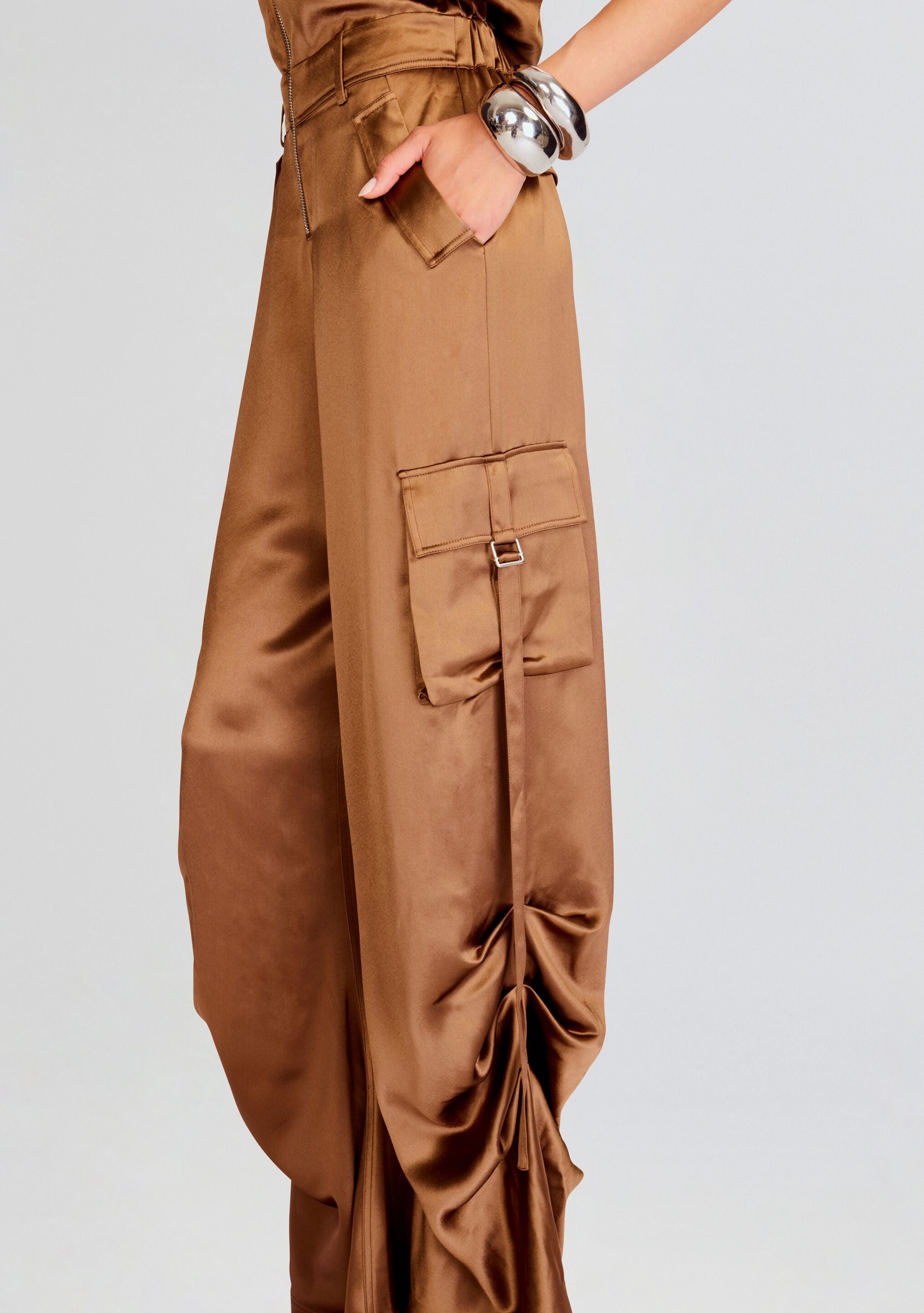 Estrella Cargo Jumpsuit-Stylulu