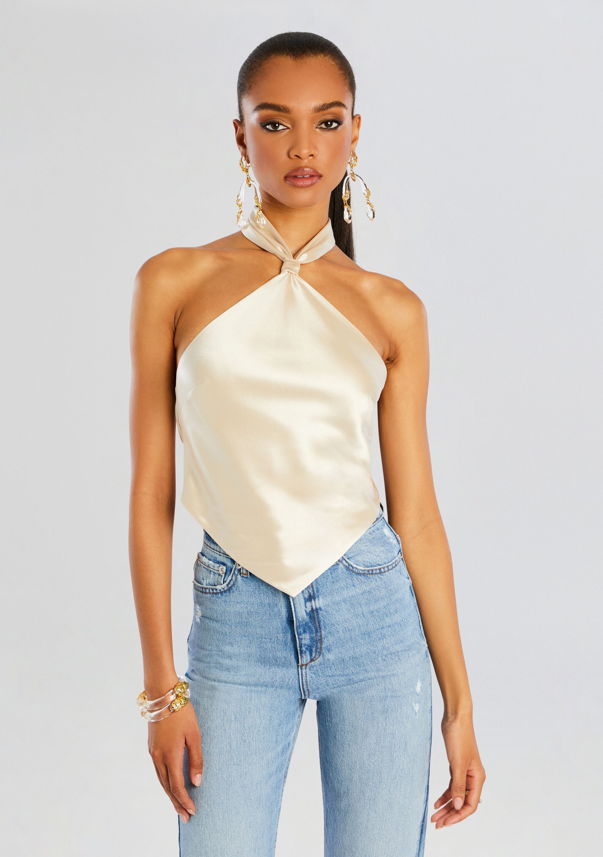 Jamie Silk Top-Stylulu