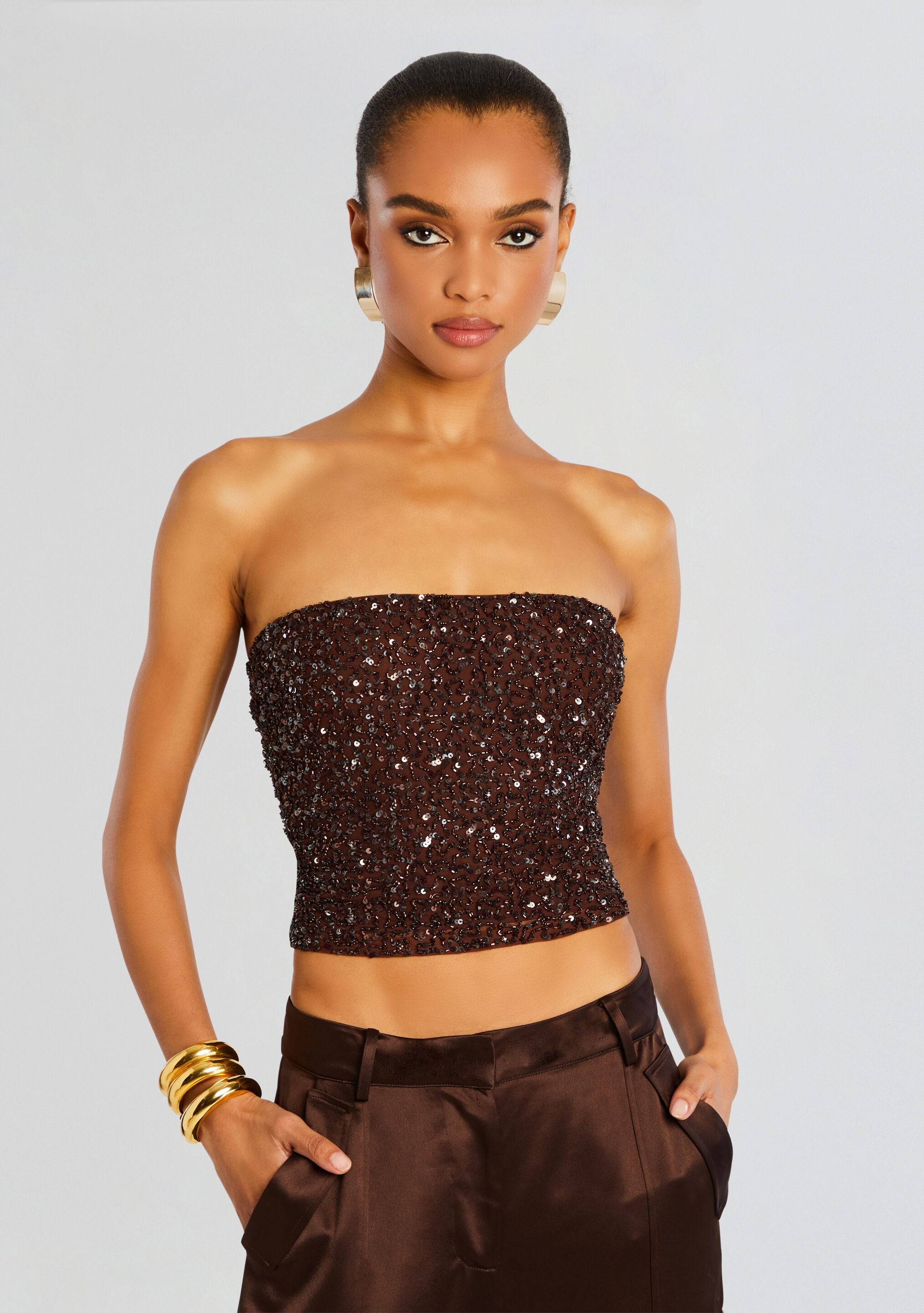 Kala Sequin Top-Stylulu