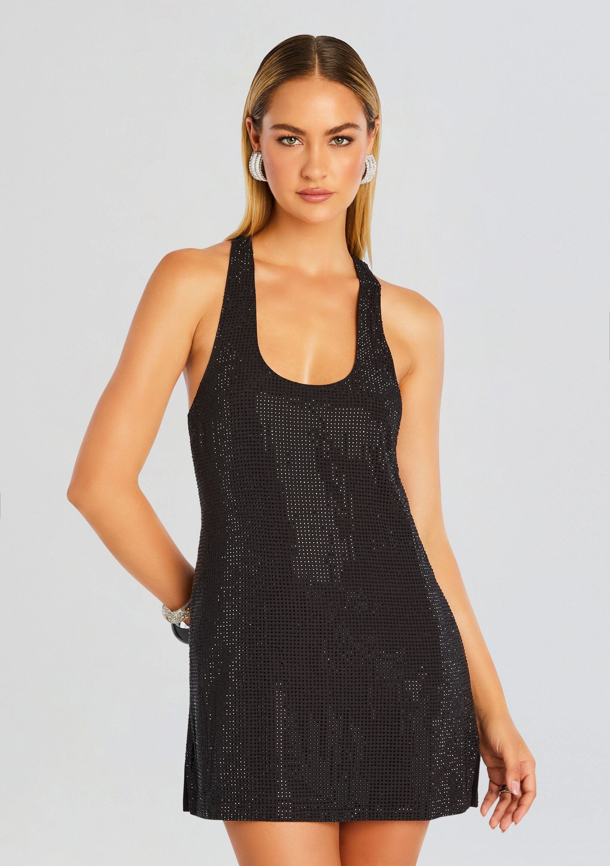 Maves Embellished Dress-Stylulu
