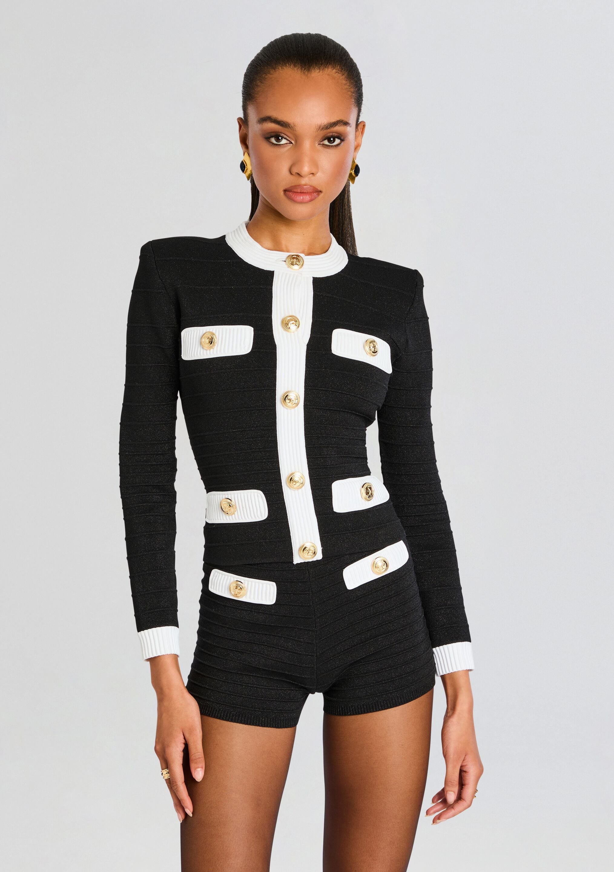 Calla Bandage Knit Top-Stylulu