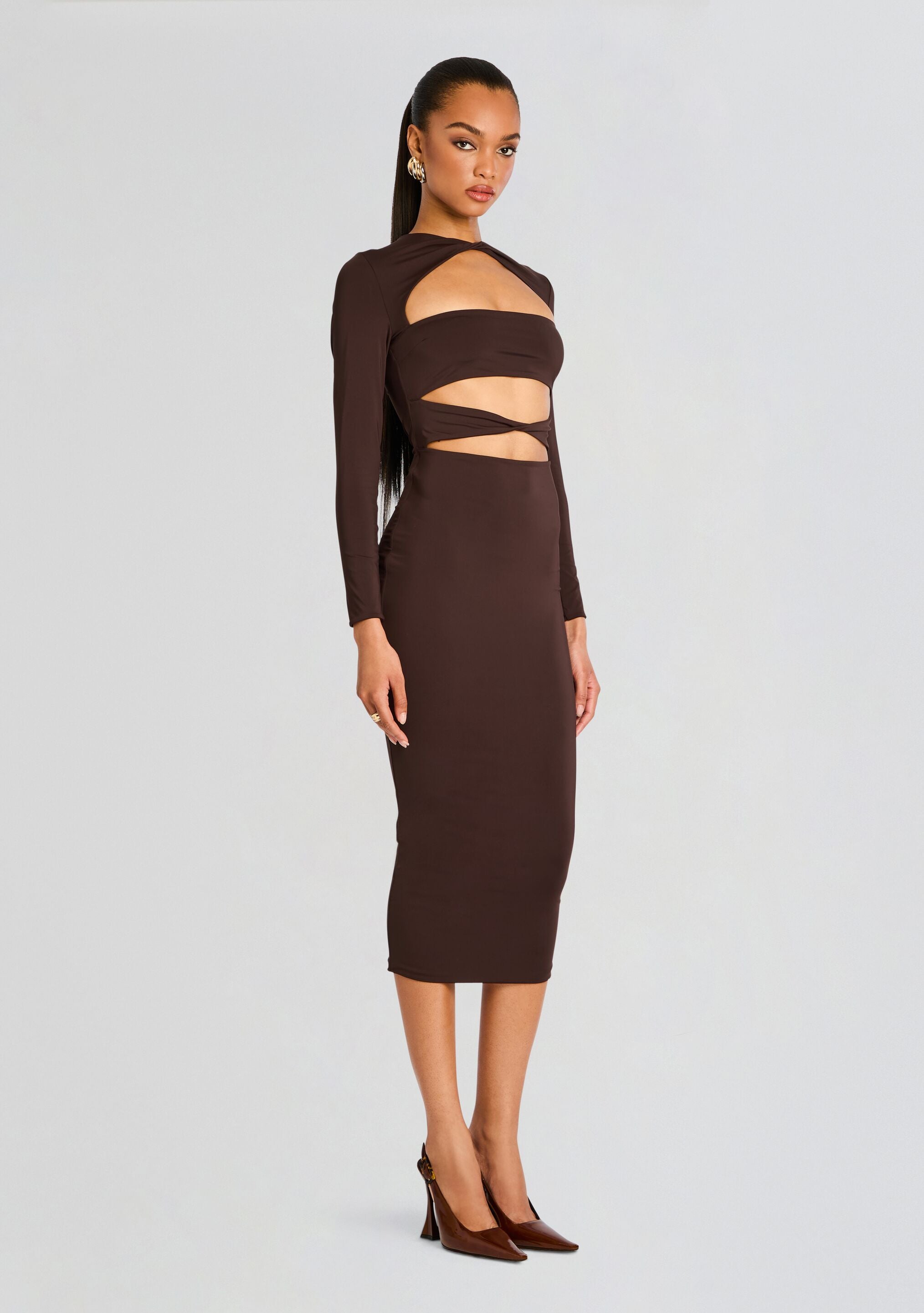 Karma Midi Dress-Stylulu