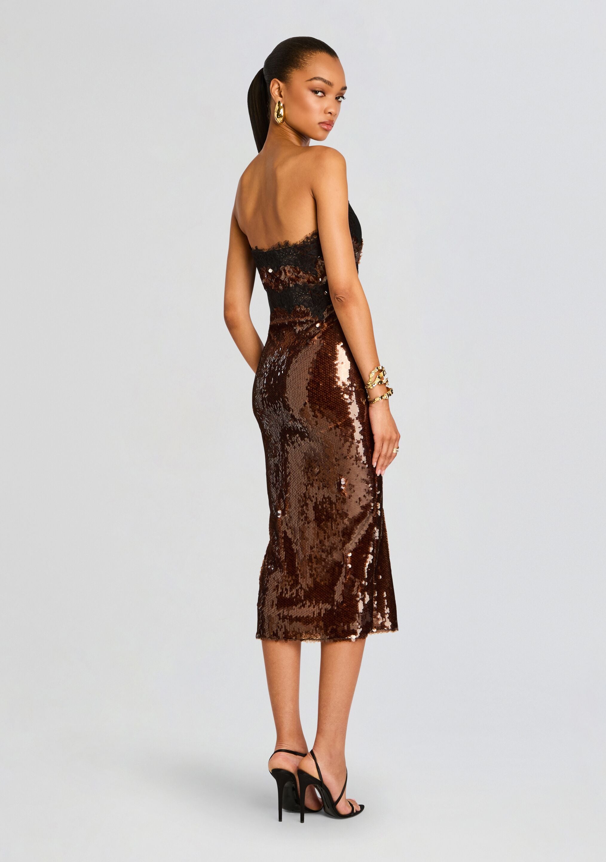 Ellen Sequin Dress-Stylulu