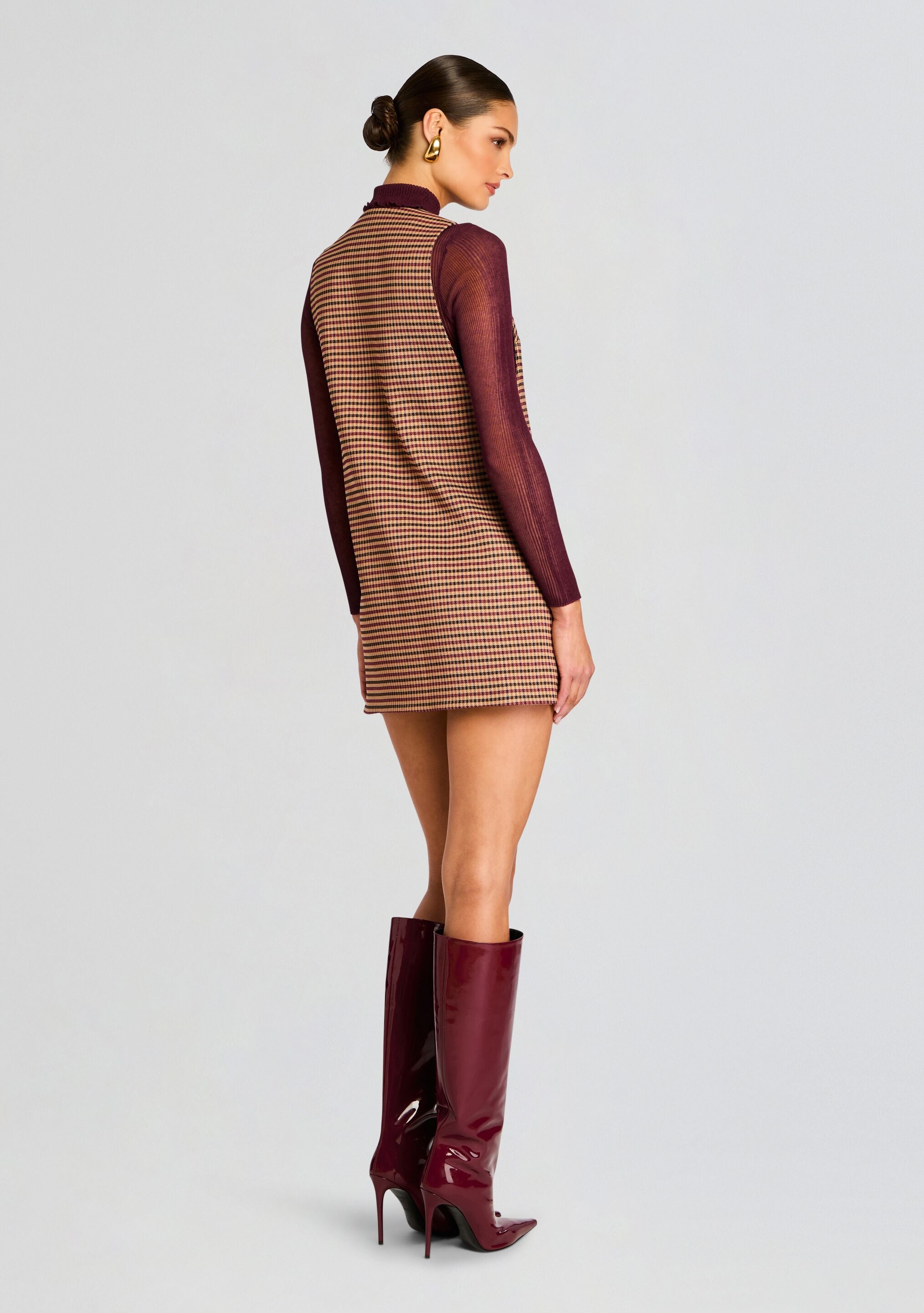 Maxine Mini A-Line Dress-Stylulu
