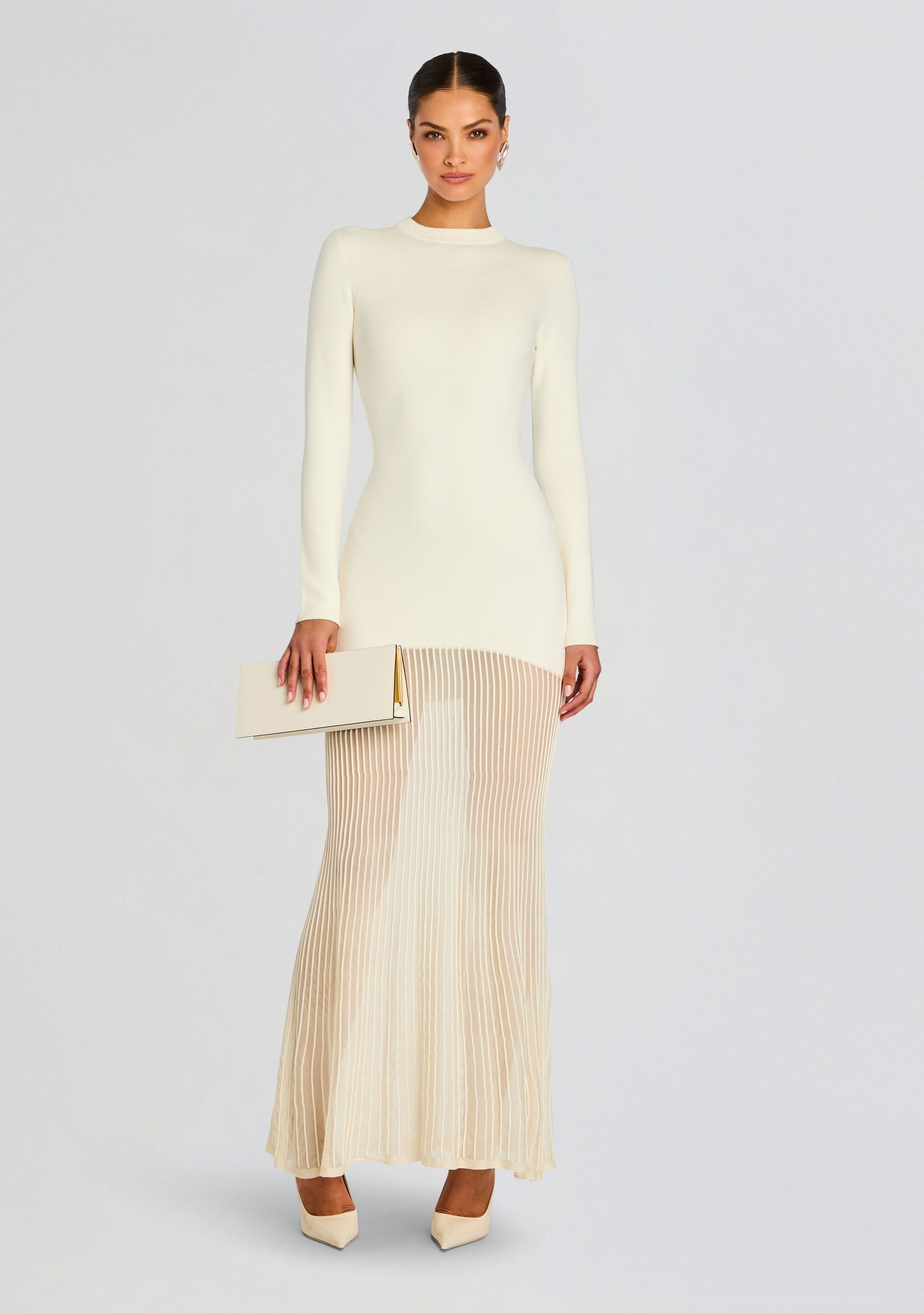 Serenade Knit Maxi Dress-Stylulu