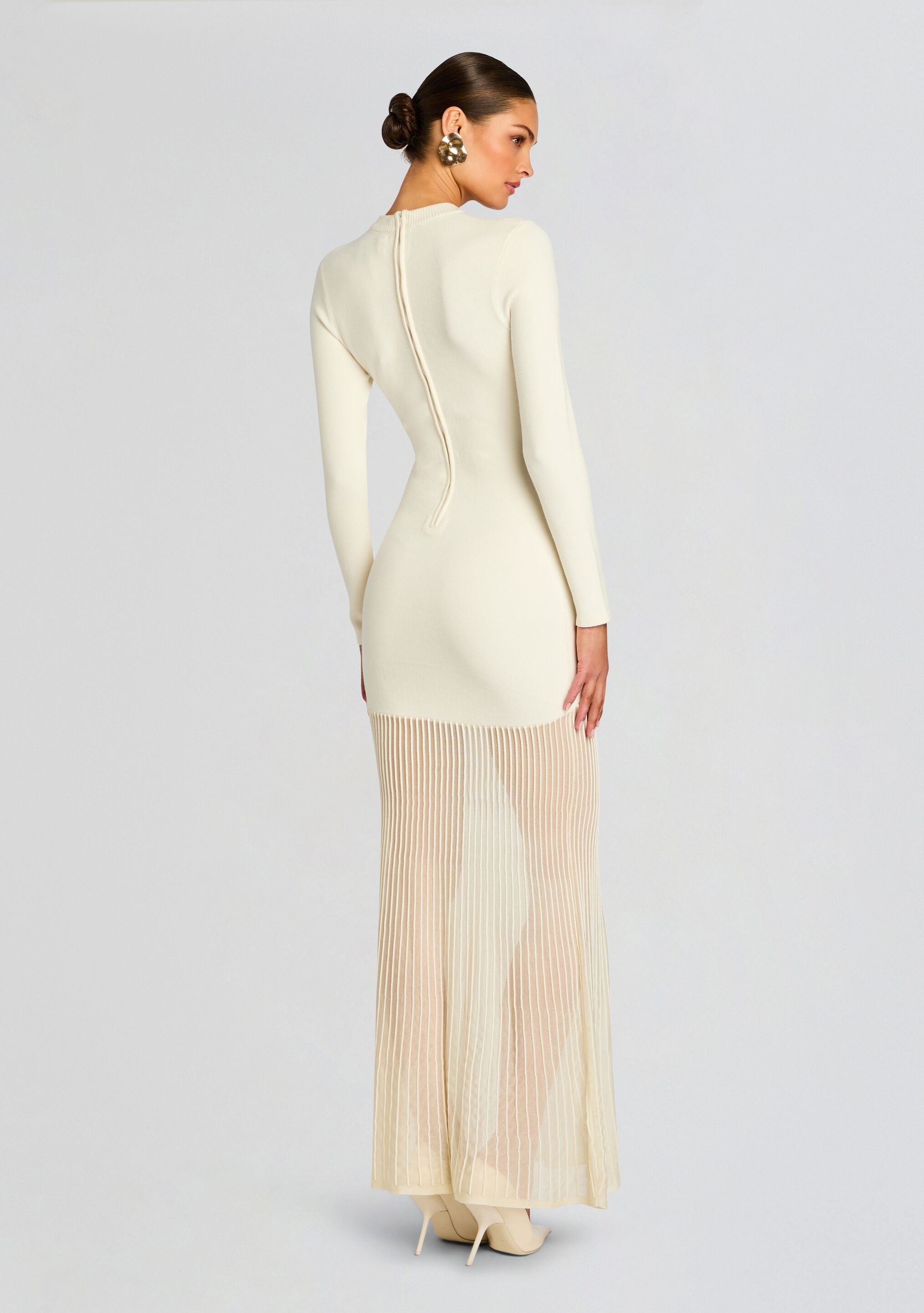 Serenade Knit Maxi Dress-Stylulu