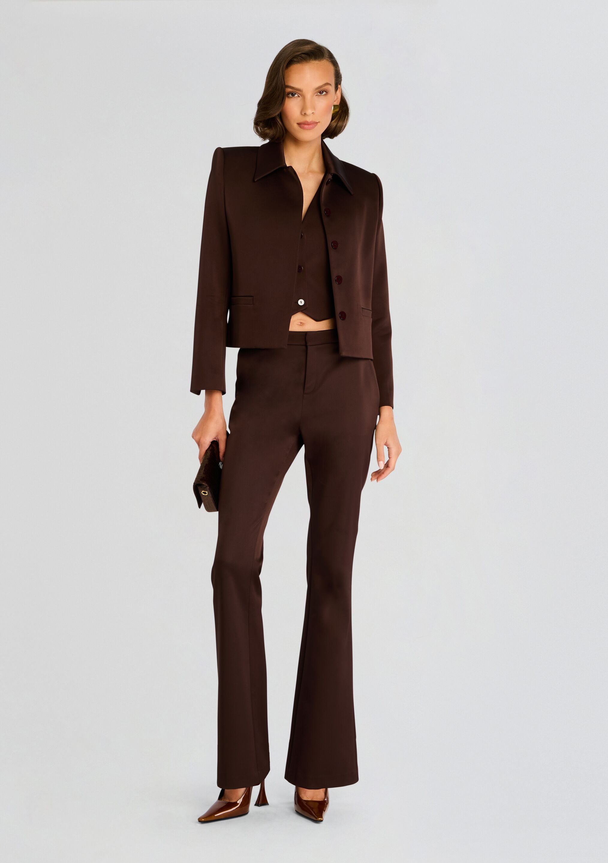 Bex Satin Jacket-Stylulu